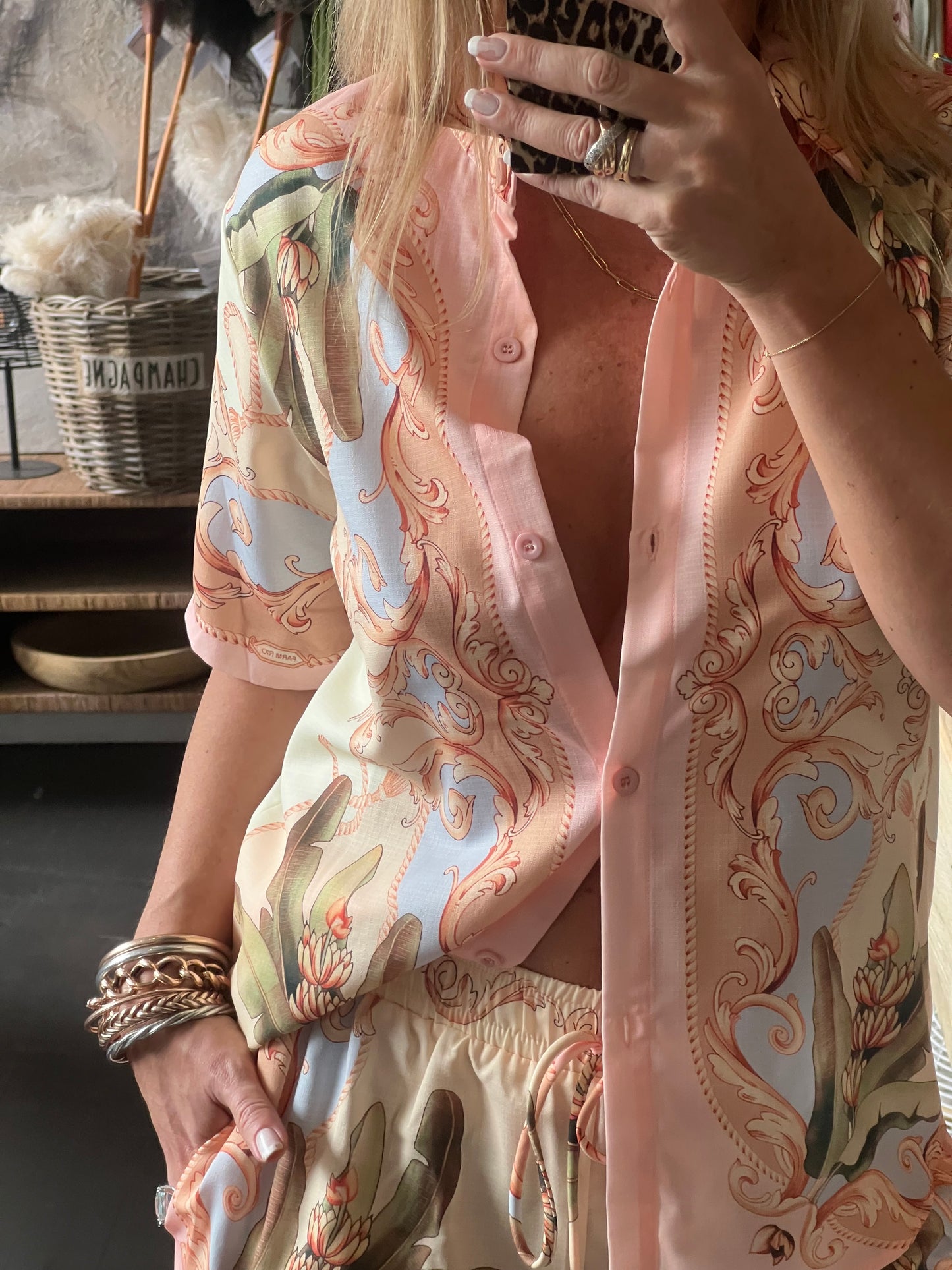 Positano Shirt & Shorts Set