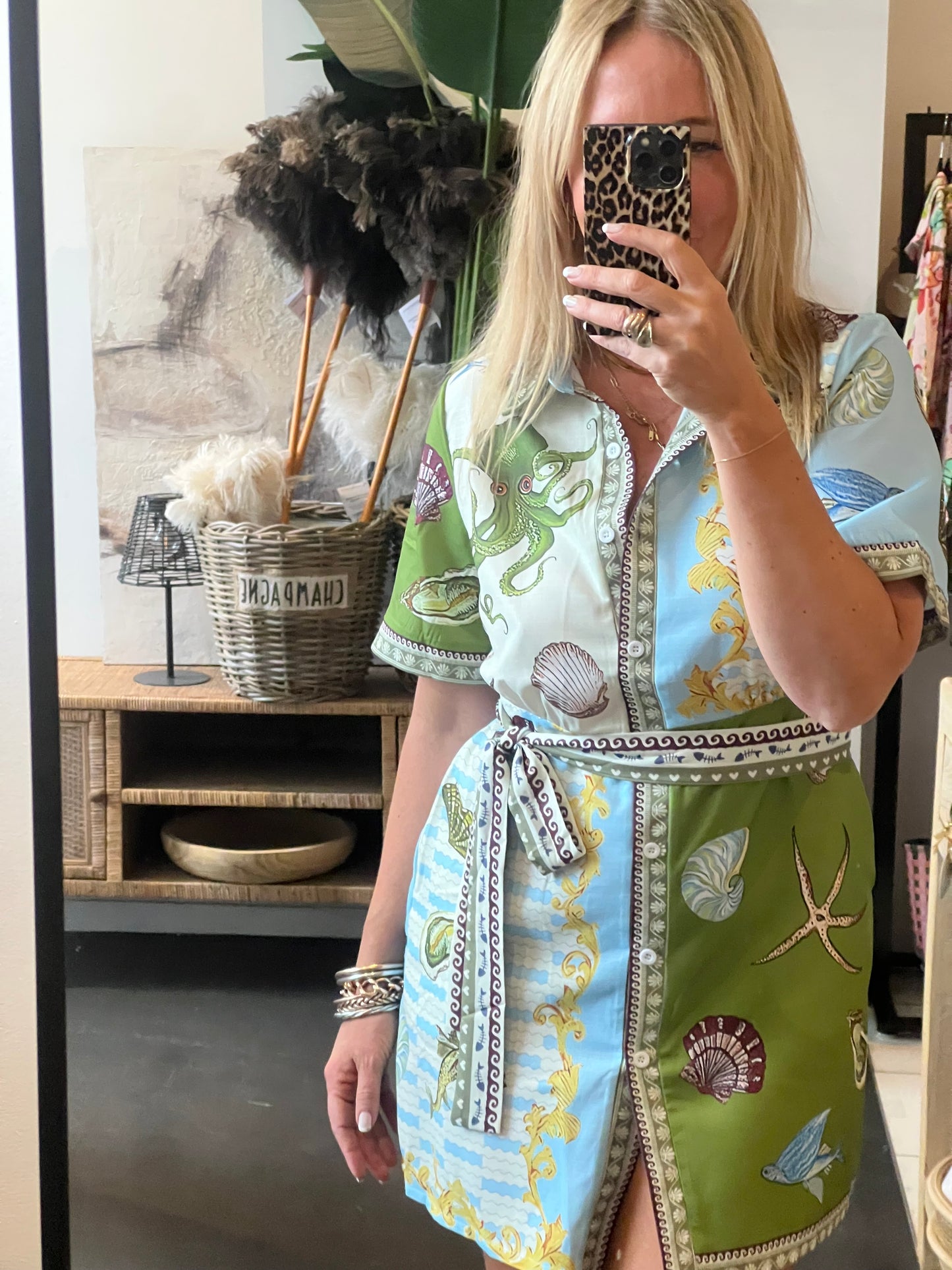 La Mer Mini Shirt Dress