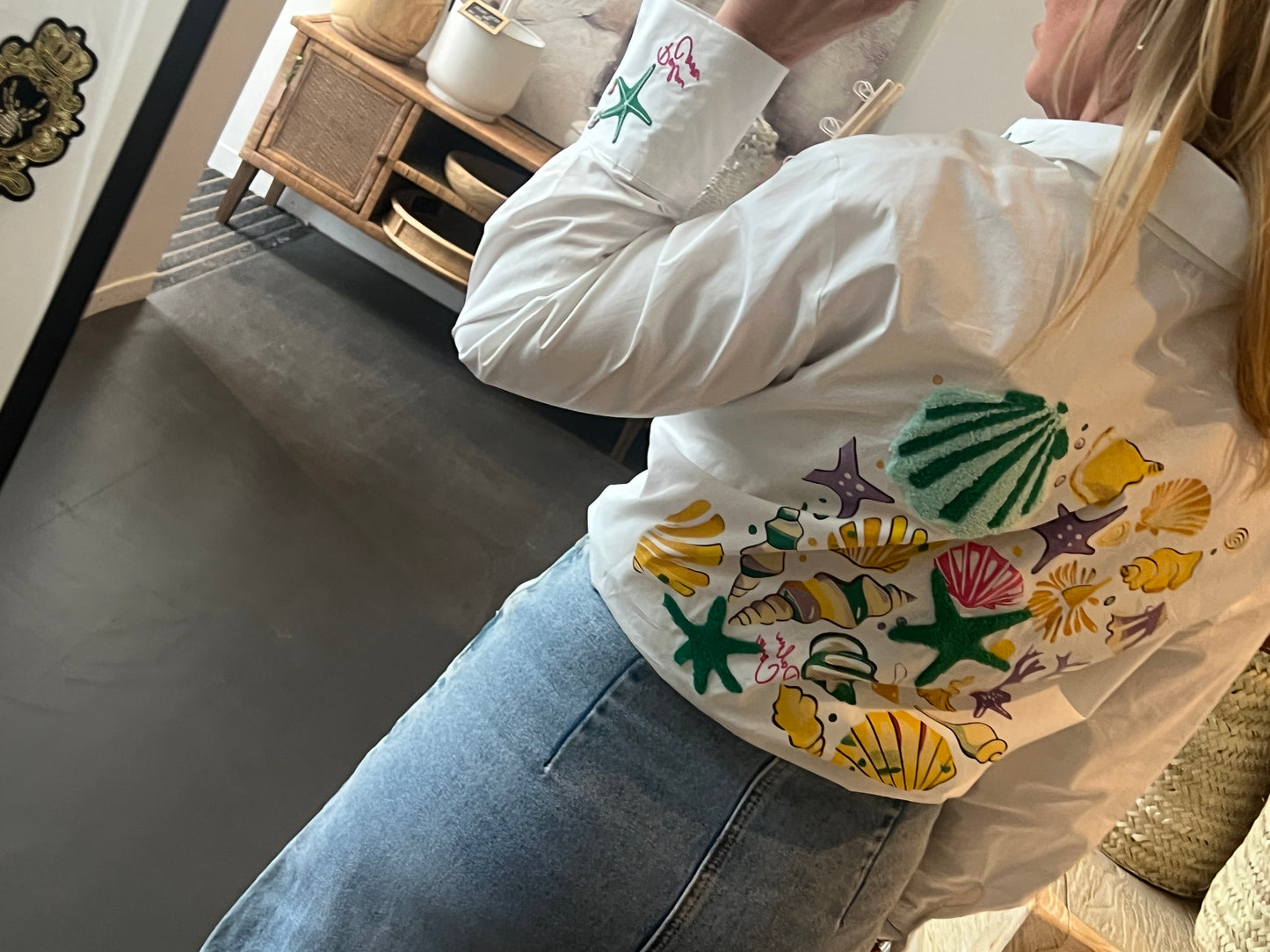 Sea Shells Shirt - green