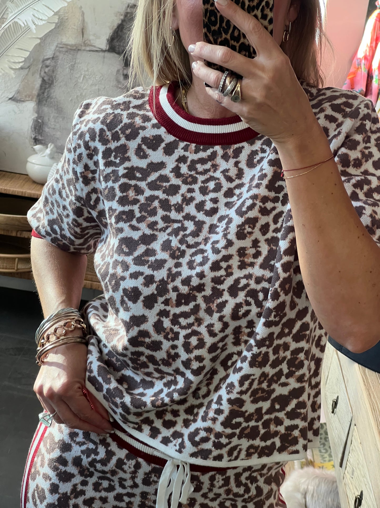 Luxe Leopard Knit Top