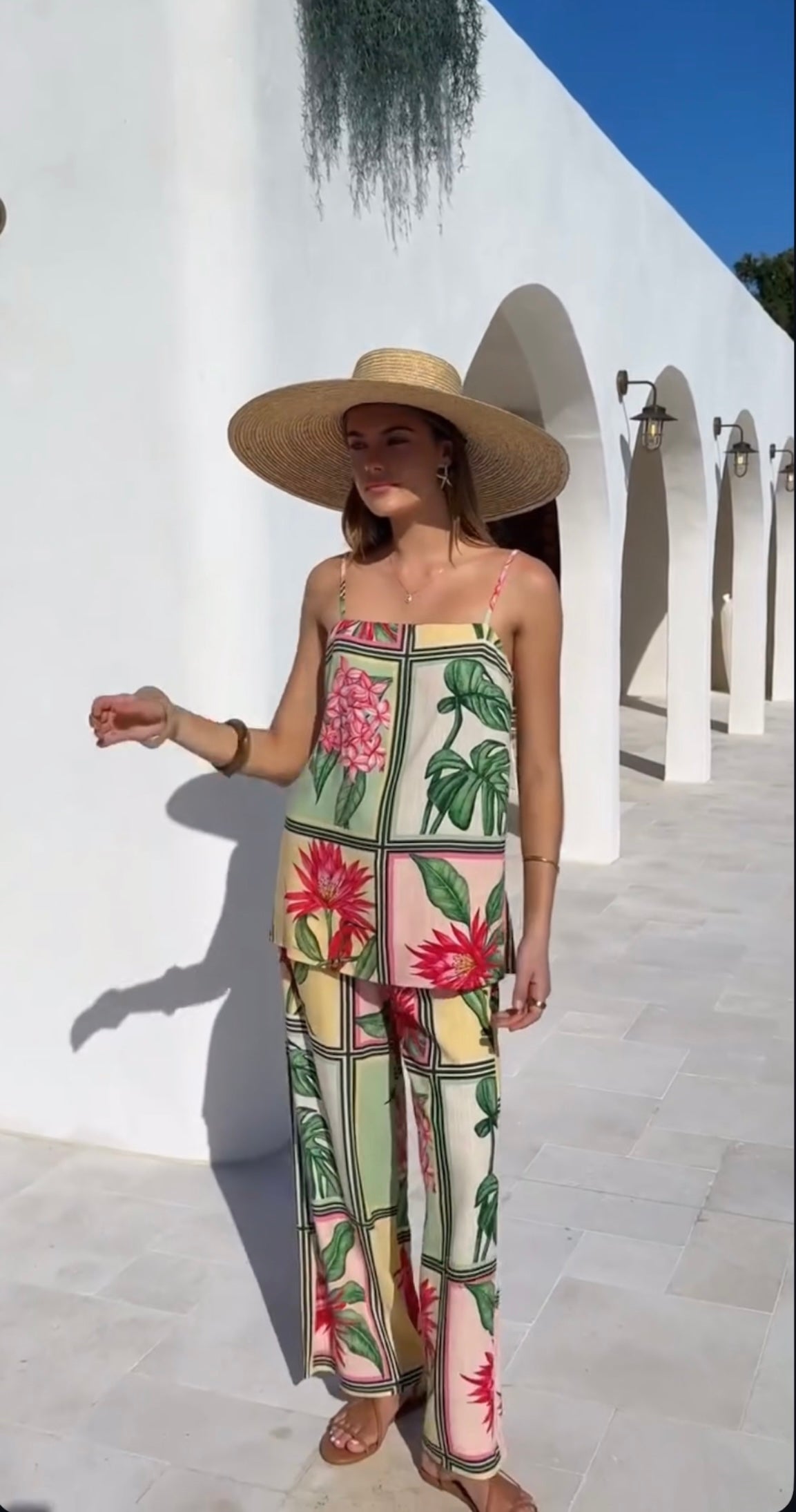 Aloha Top & Pants Set