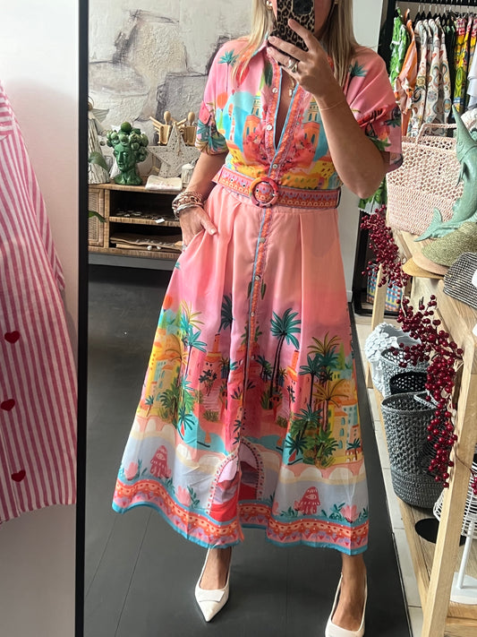 Up Up & Away! Maxi Dress