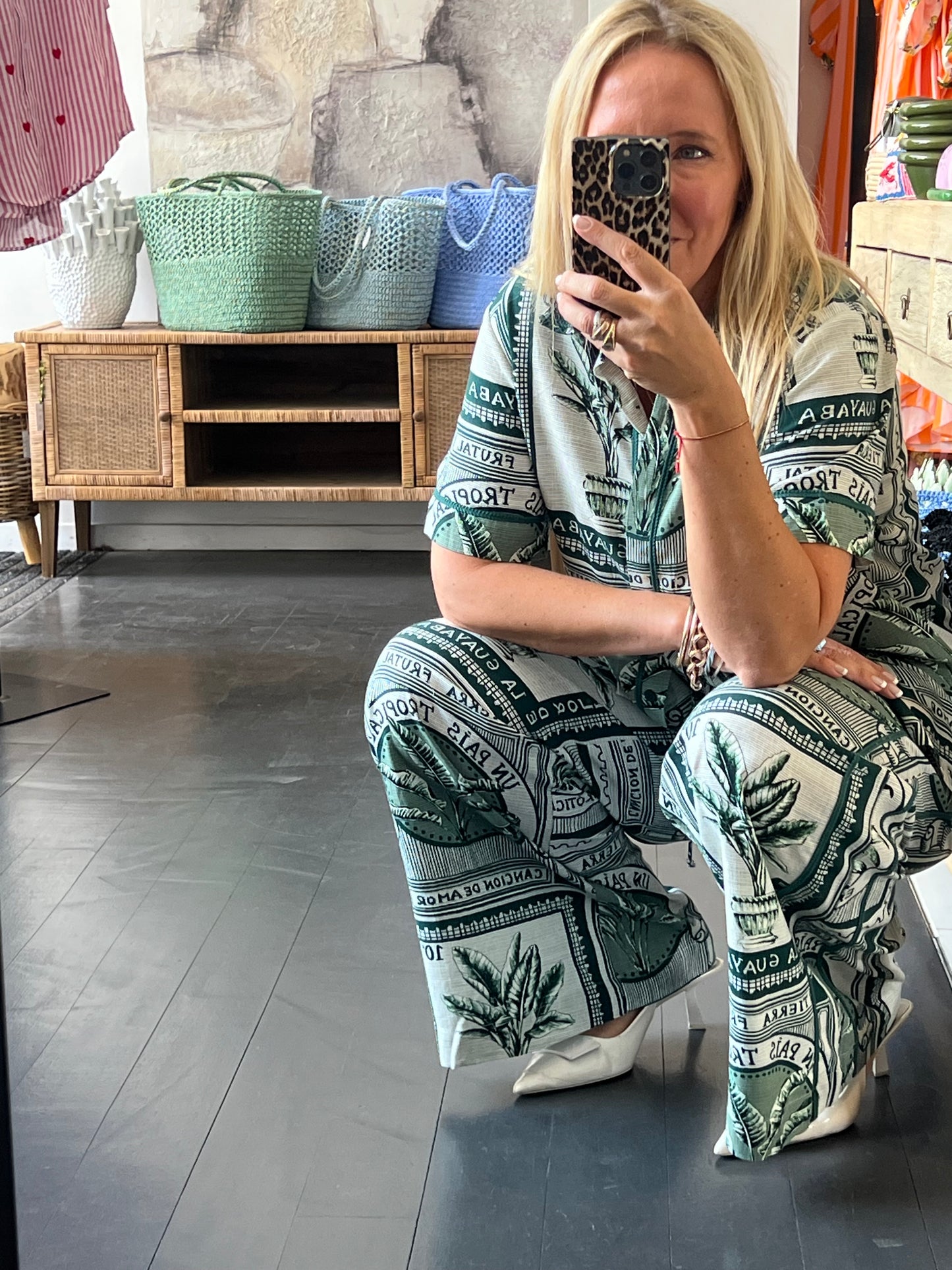 Costa Rica Linen Shirt & Pant Set