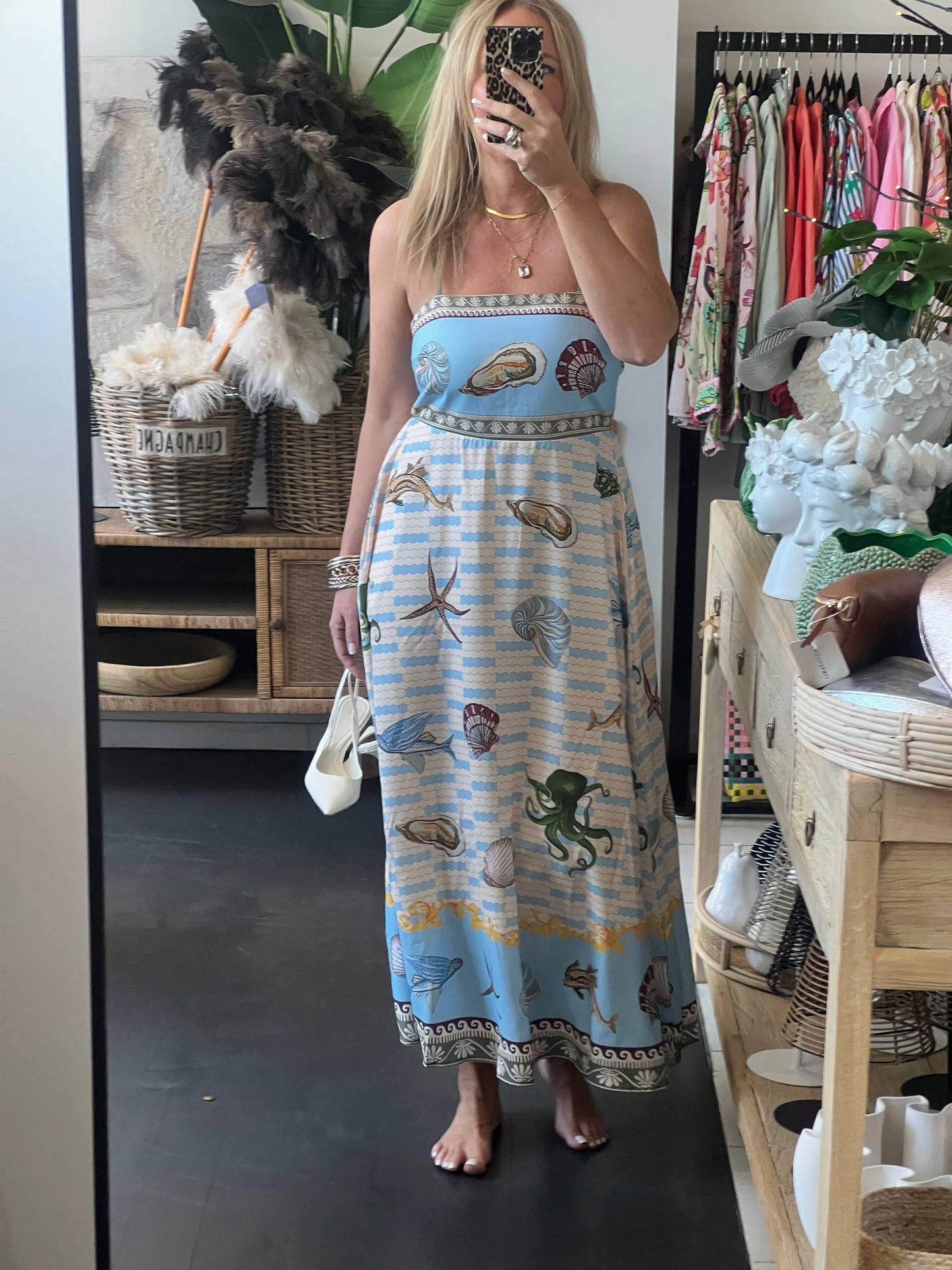 La Mer Maxi Strappy Dress