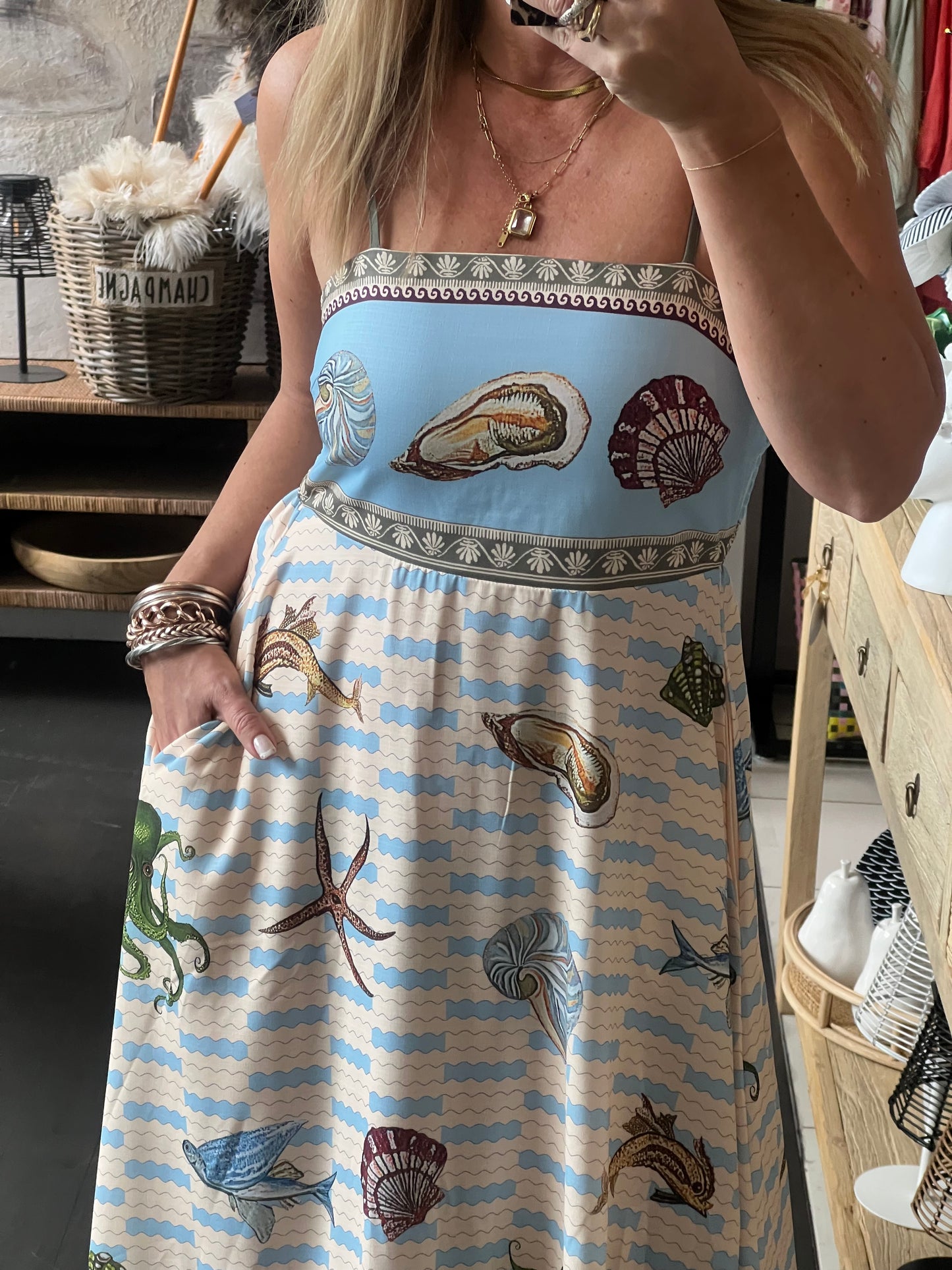 La Mer Maxi Strappy Dress