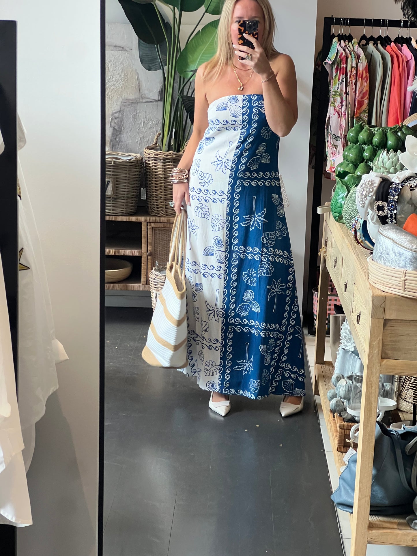 Noosa Convertible Strapless Maxi Dress