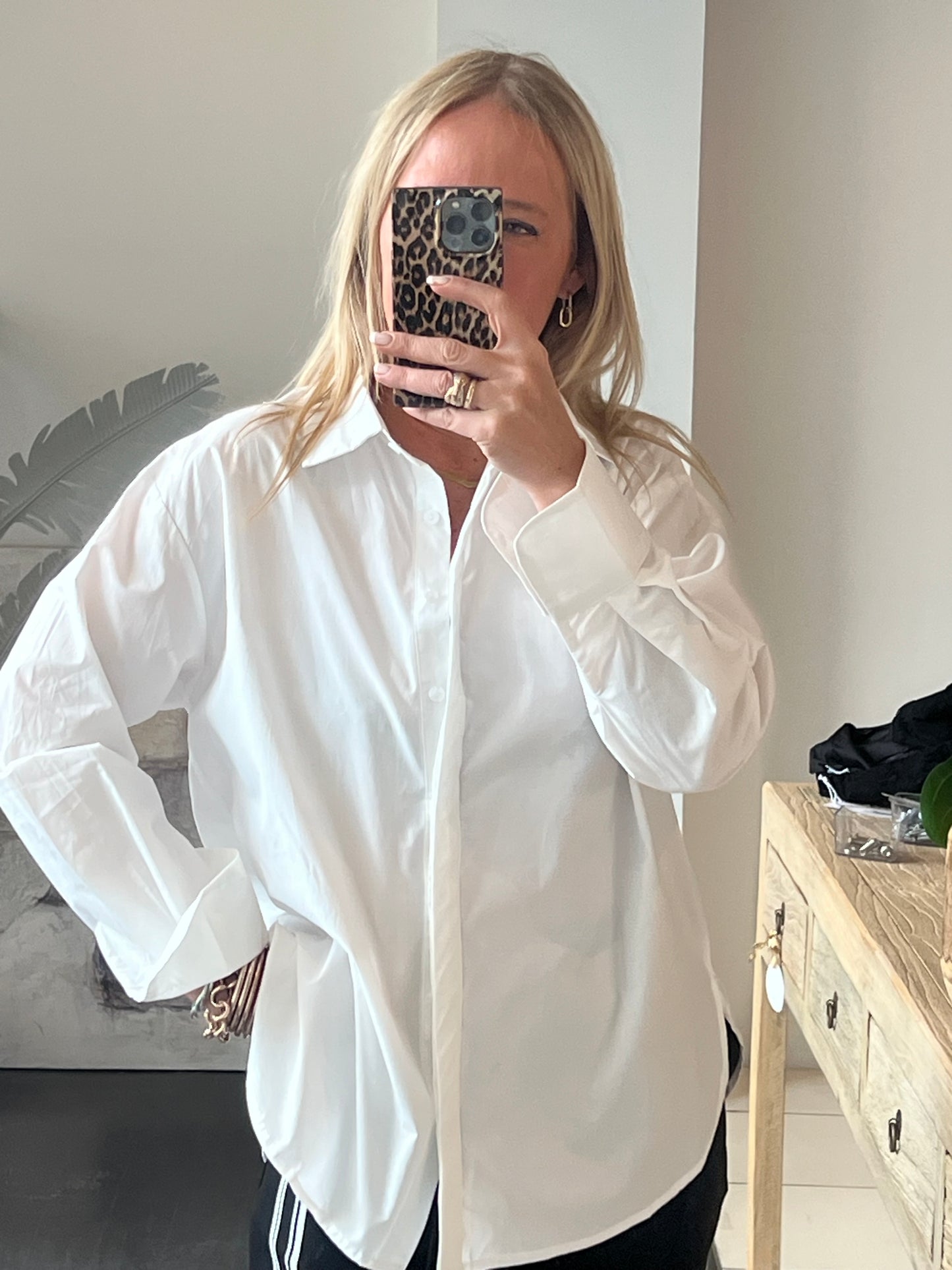 Classic White Cotton Shirt