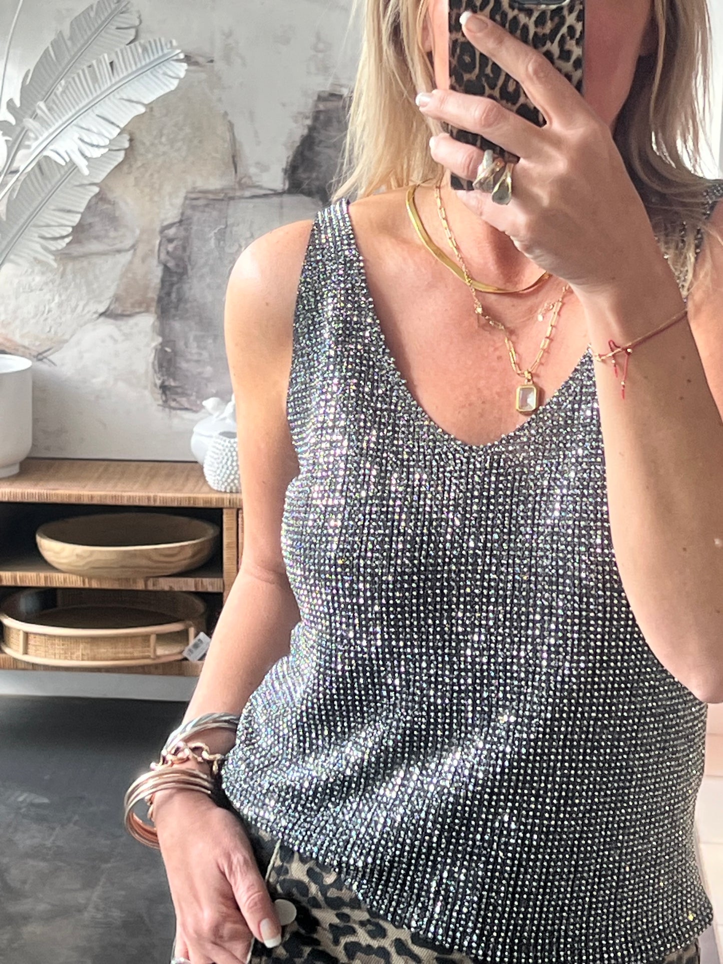 Twinkle Tank - black