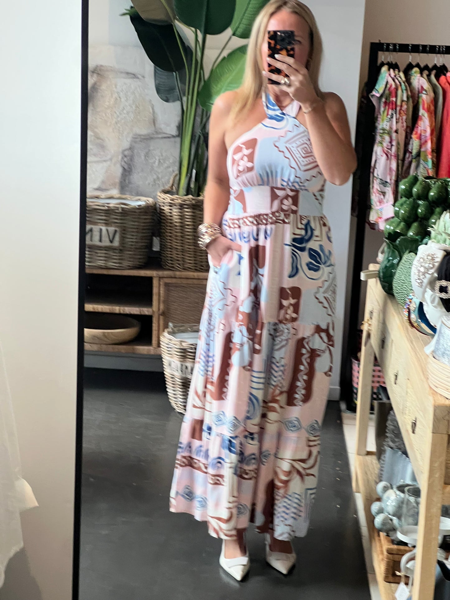 Halter Neck Day Dress