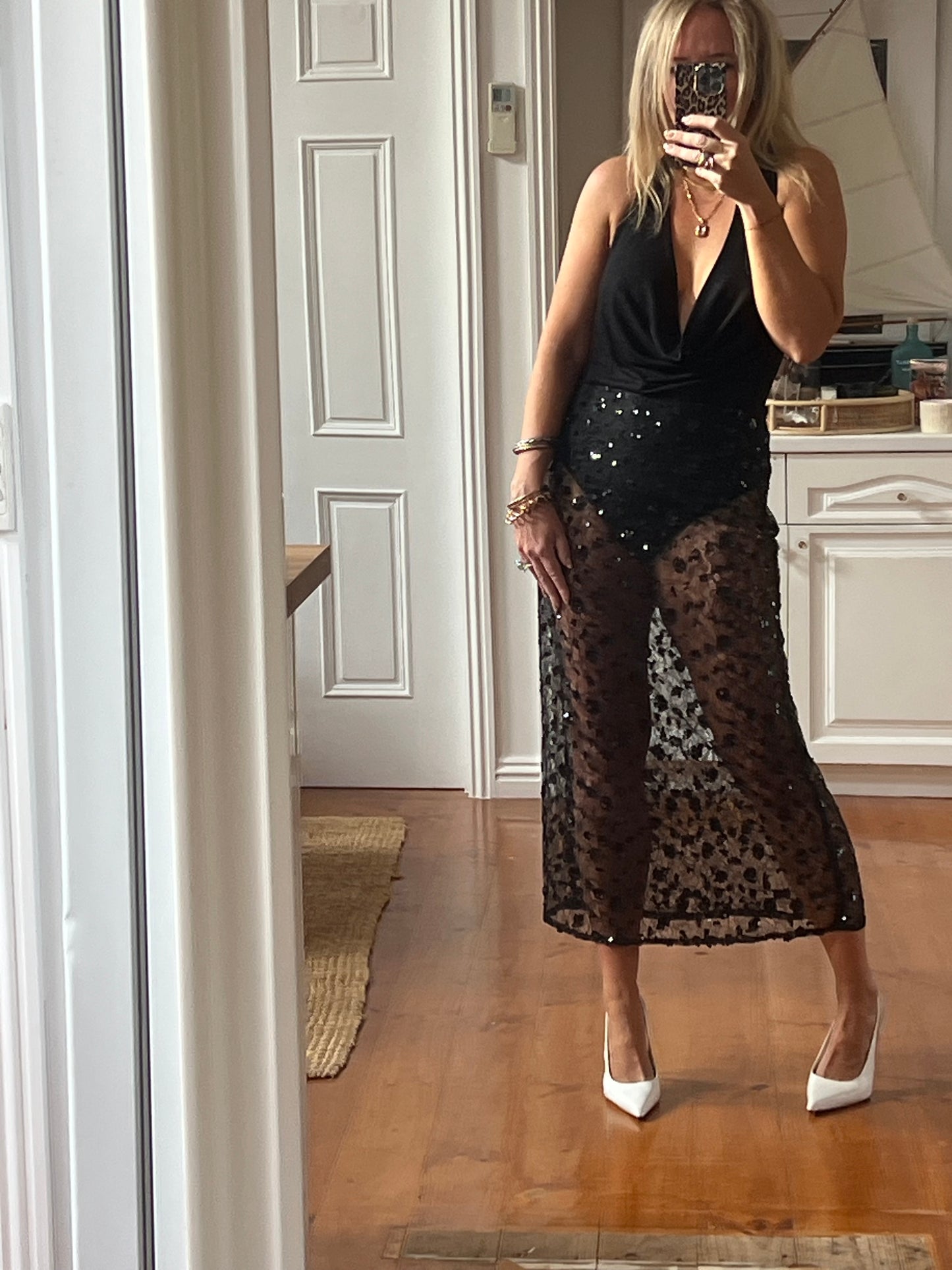 After Dark Sequin Skirt & Bodysuit