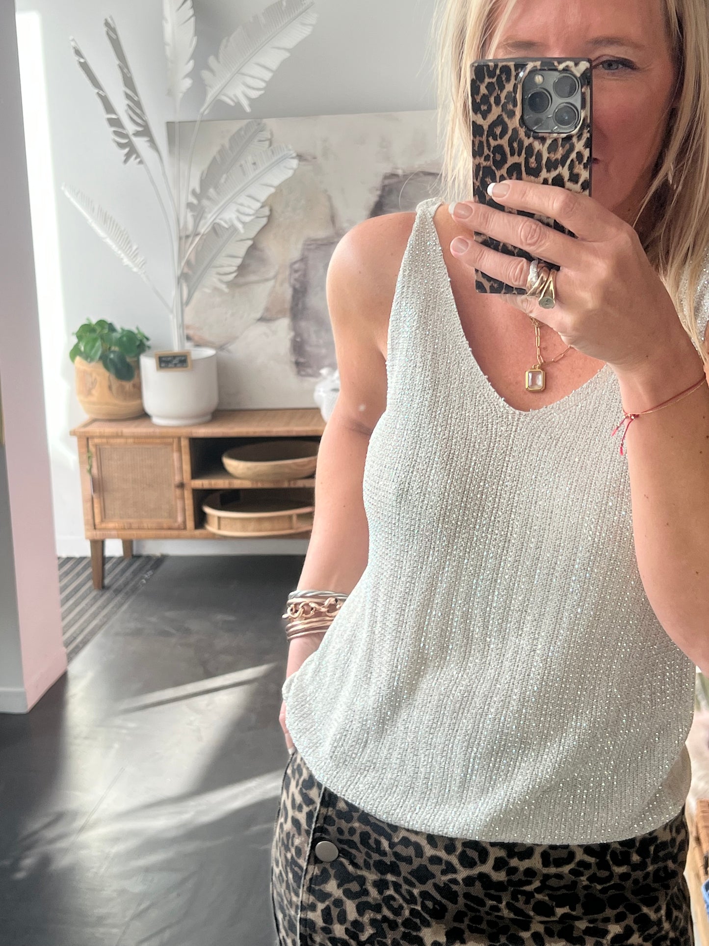 Twinkle Tank - silver