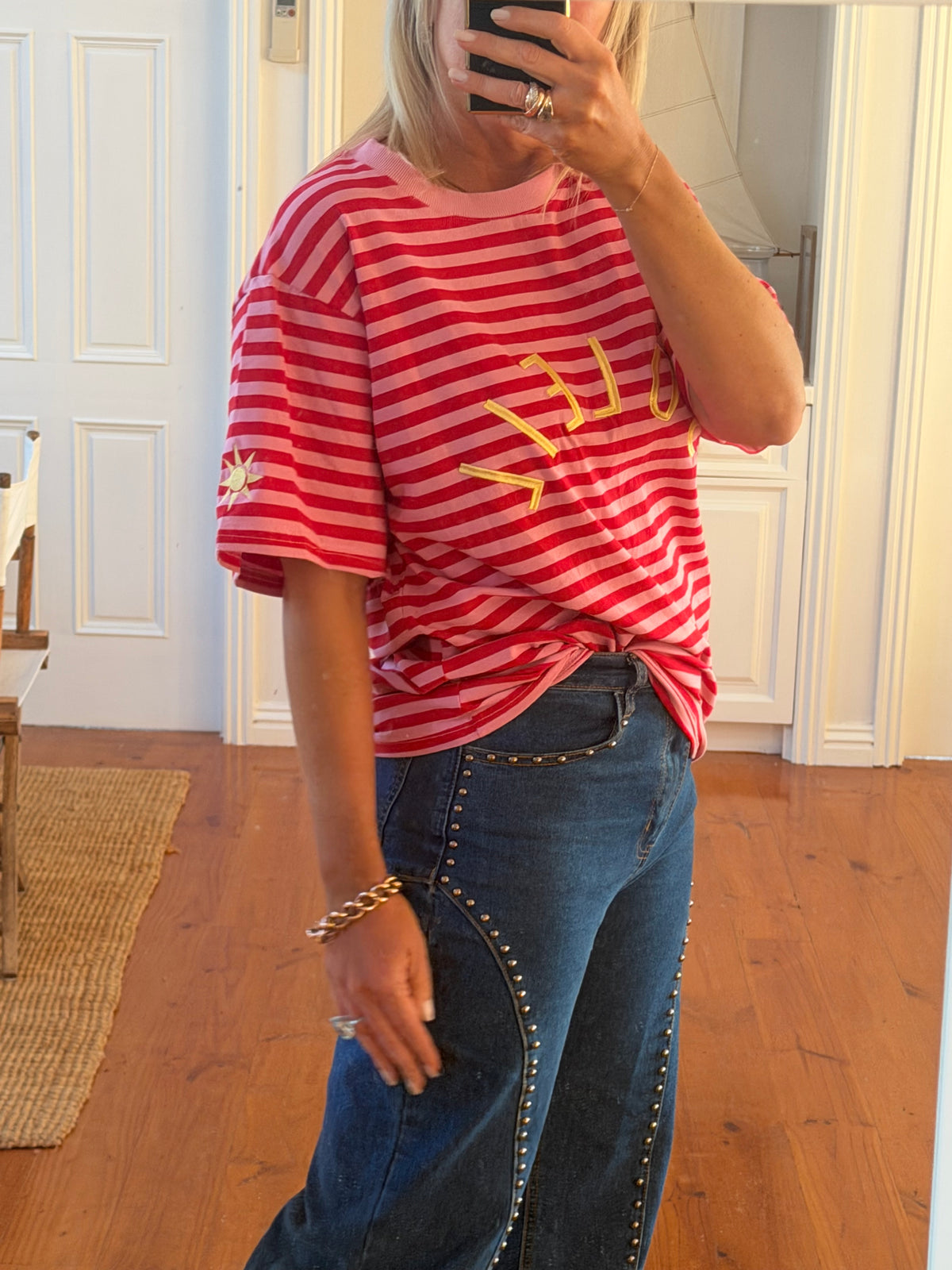 Soliel T-Shirt - red & pink