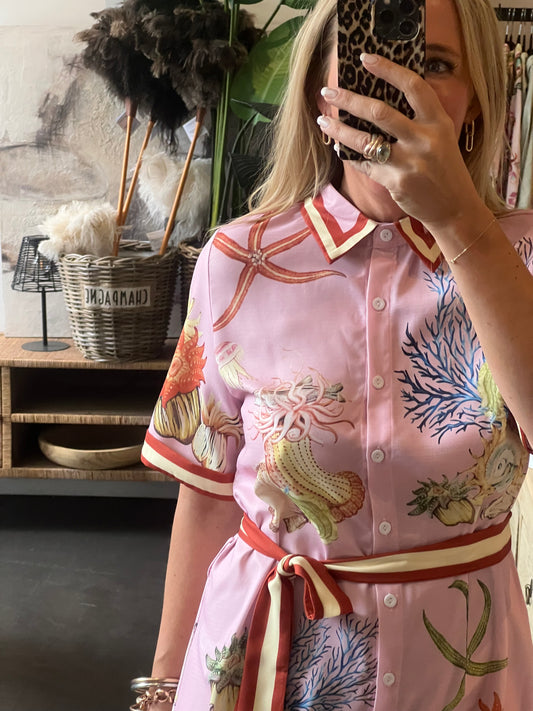 Atlantic Mini Shirt Dress