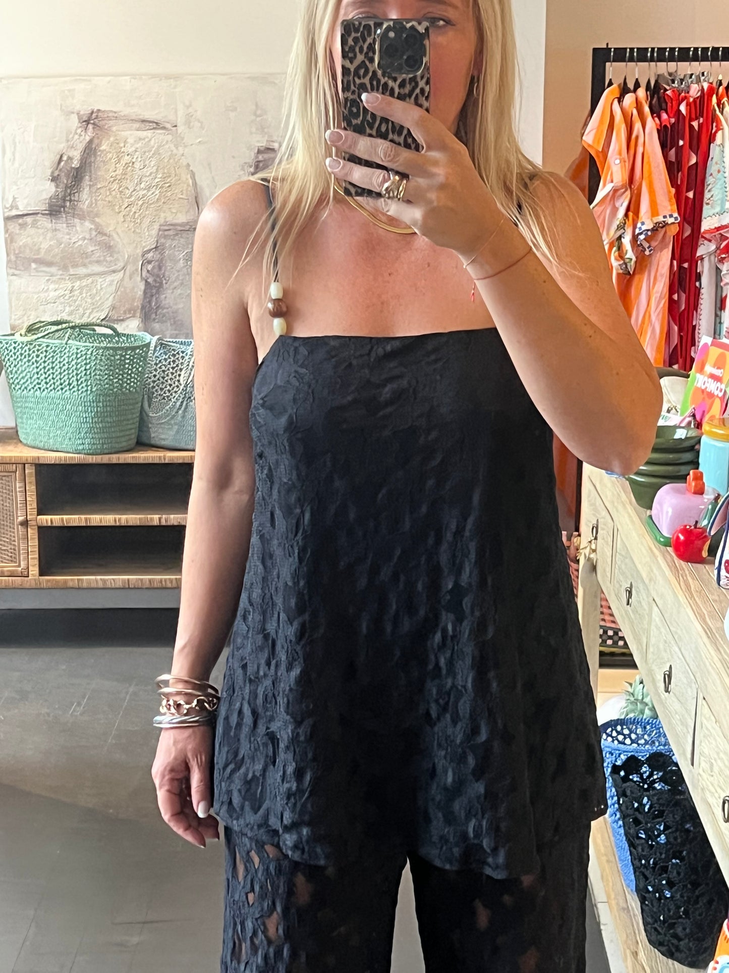 Lace Top & Pant 2 piece Set