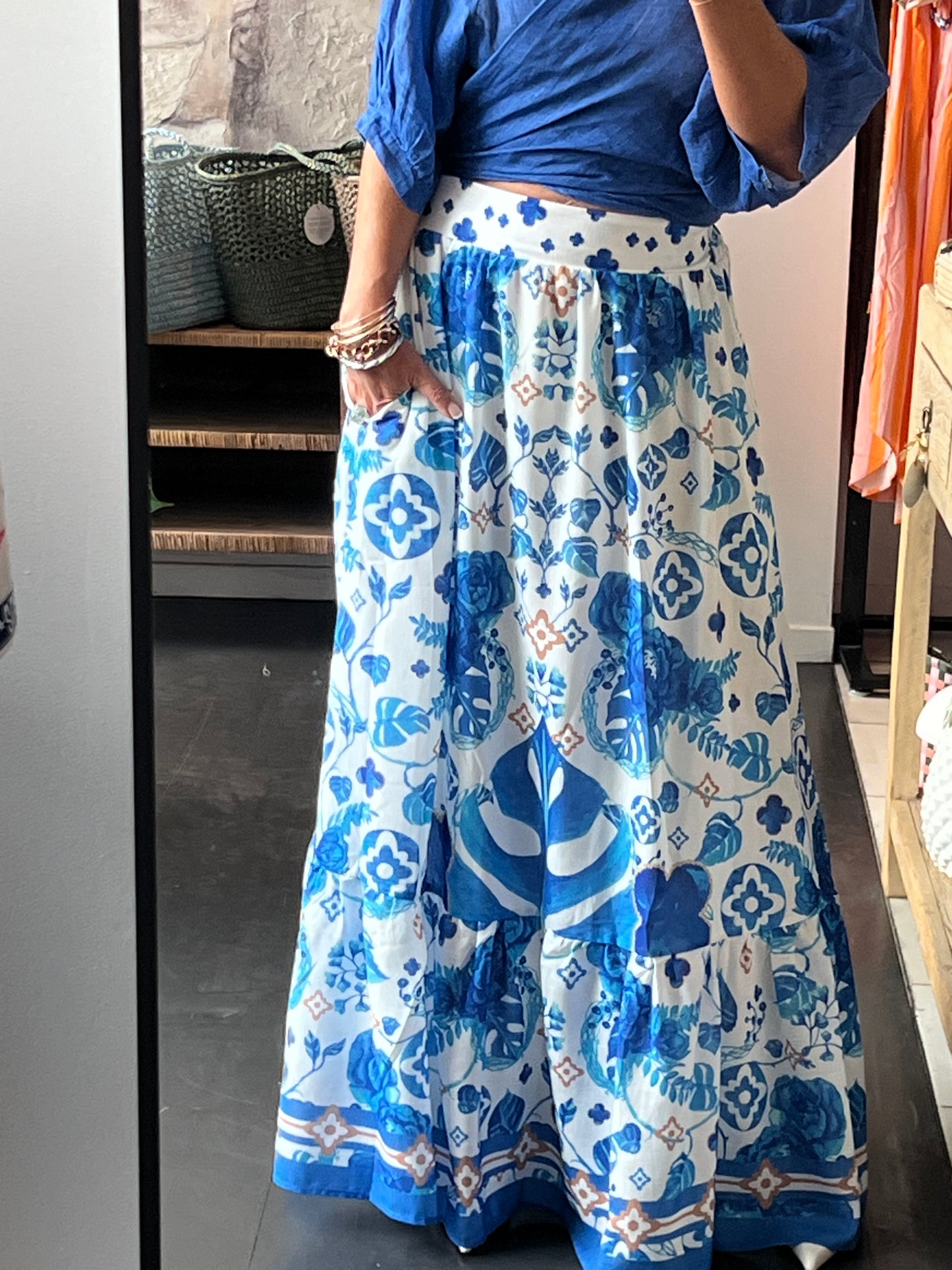 Riviera Maxi Skirt