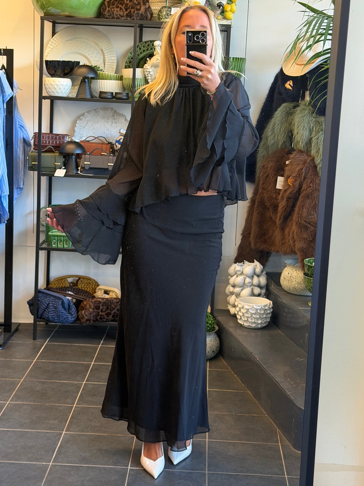 Floaty  Top and Skirt 2 piece Set