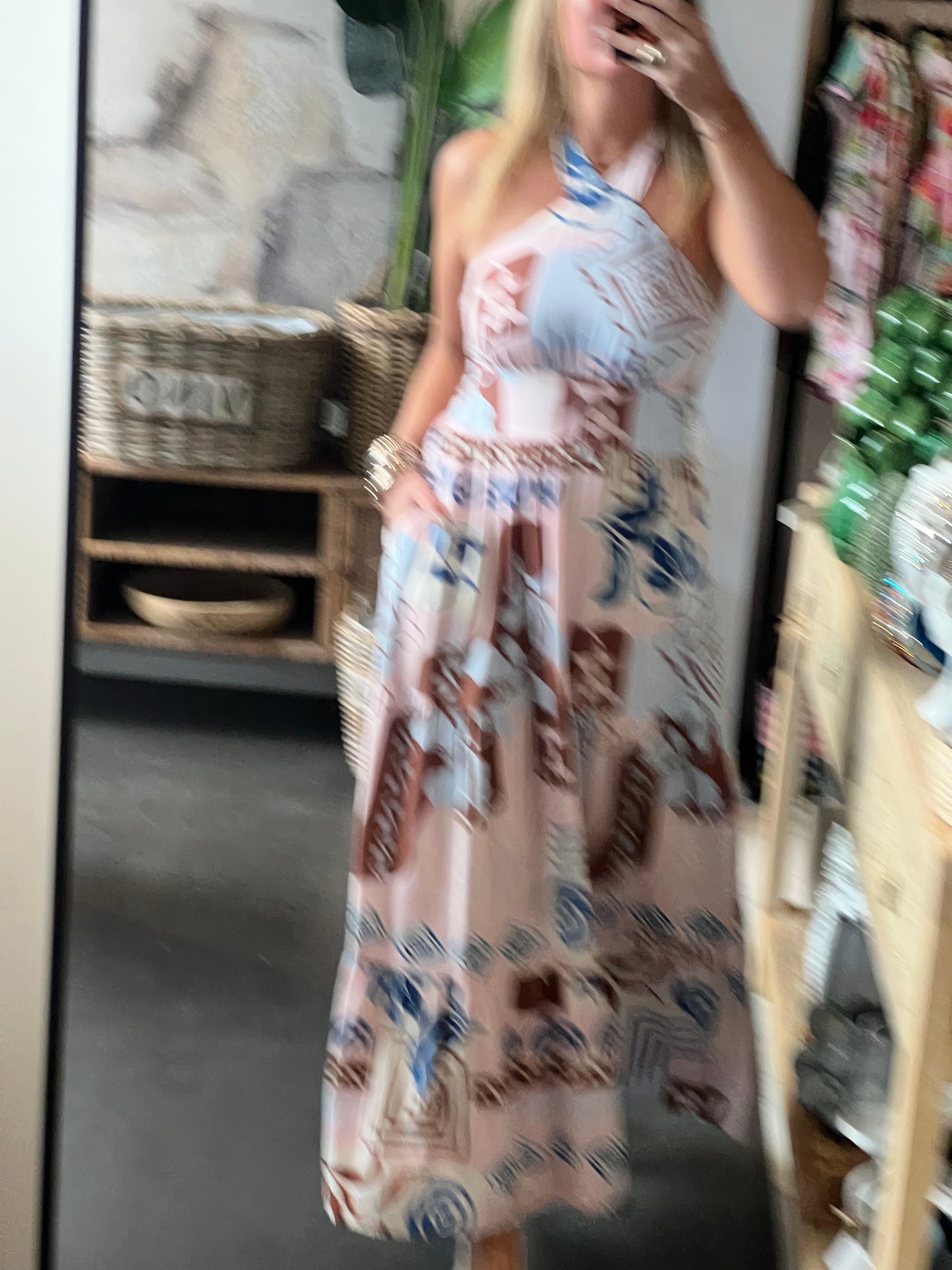 Halter Neck Day Dress