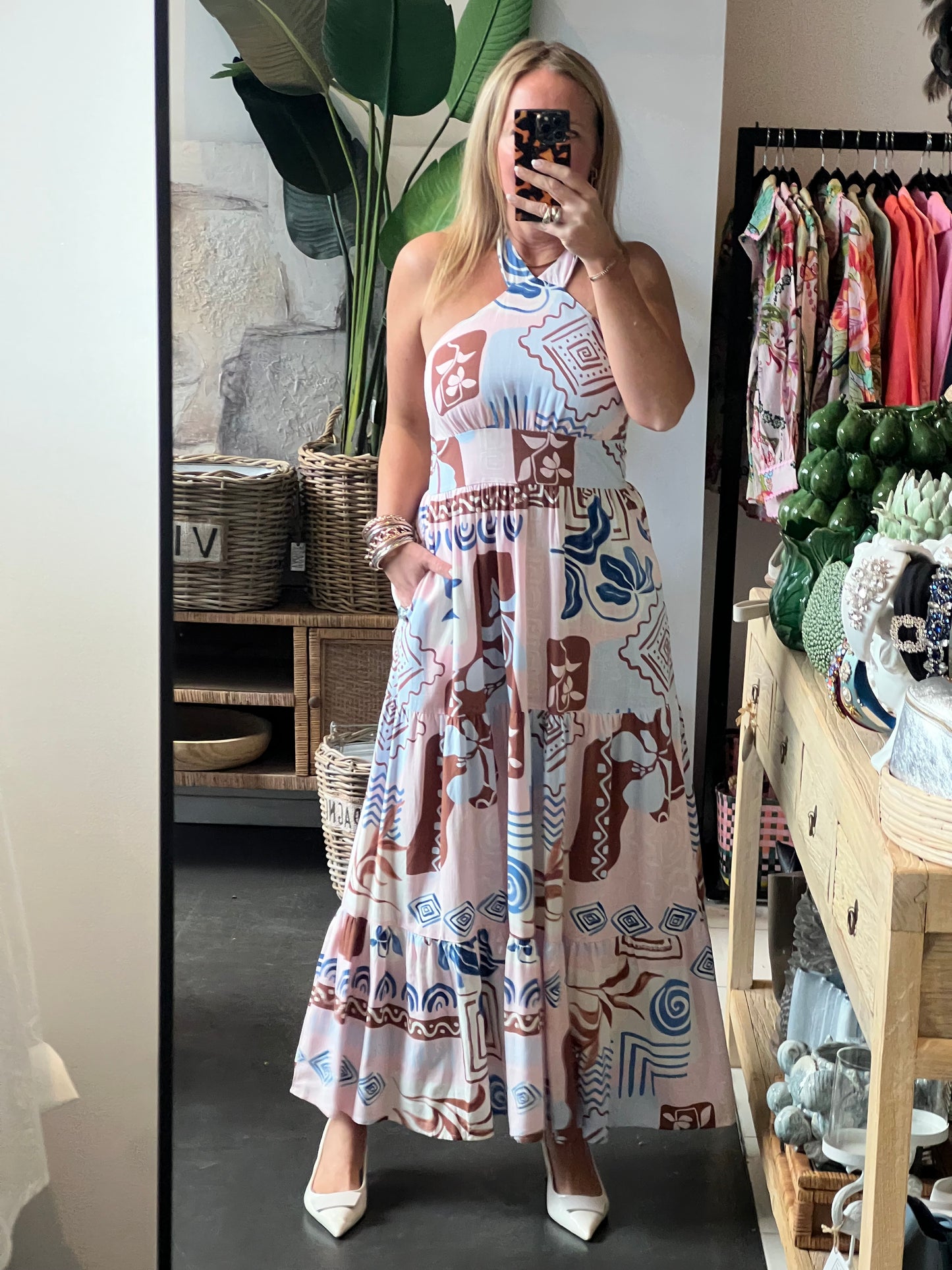 Halter Neck Day Dress