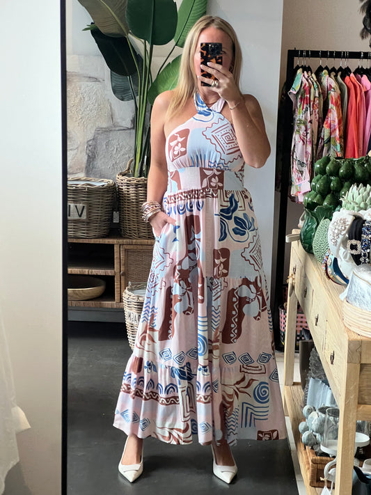 Halter Neck Day Dress