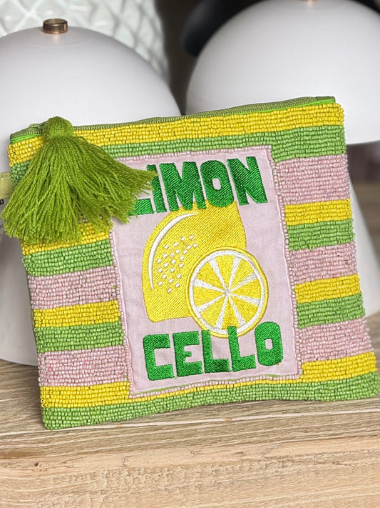 Limoncello Clutch pouch Bag