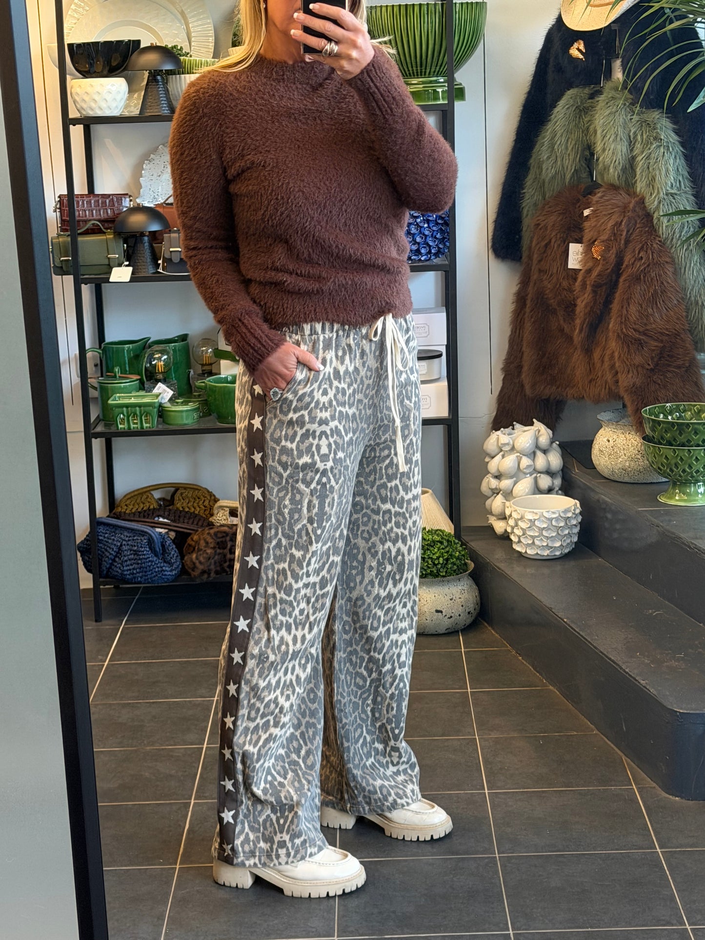 Leopard Stars pants