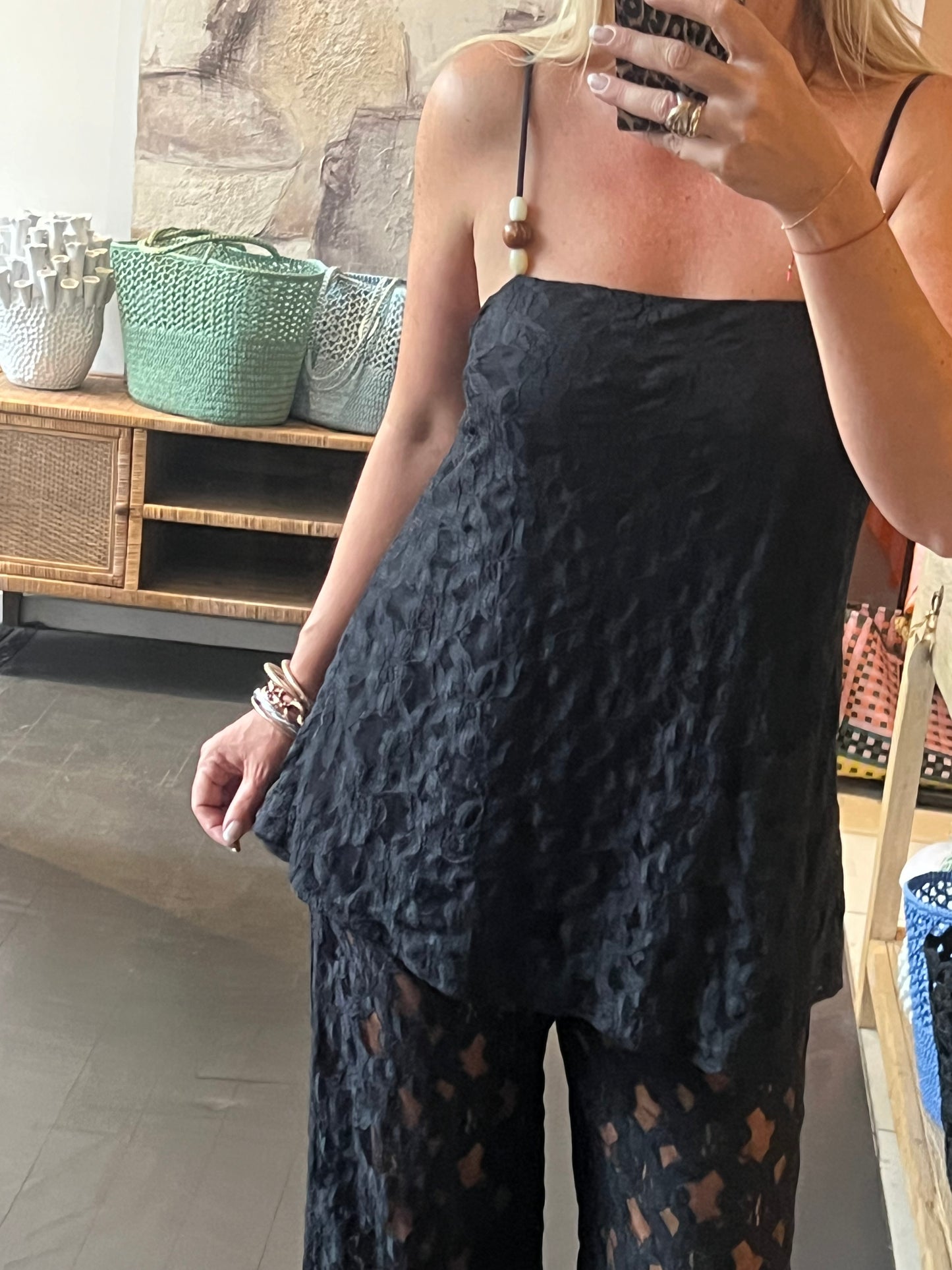 Lace Top & Pant 2 piece Set