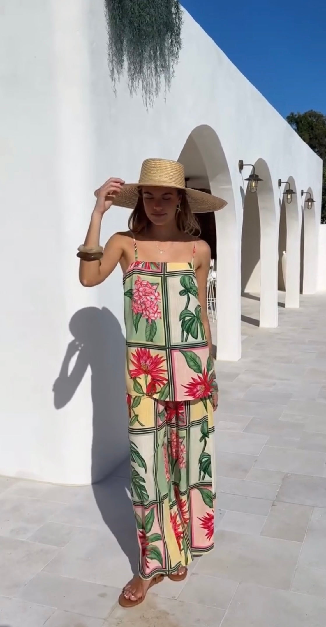 Aloha Top & Pants Set