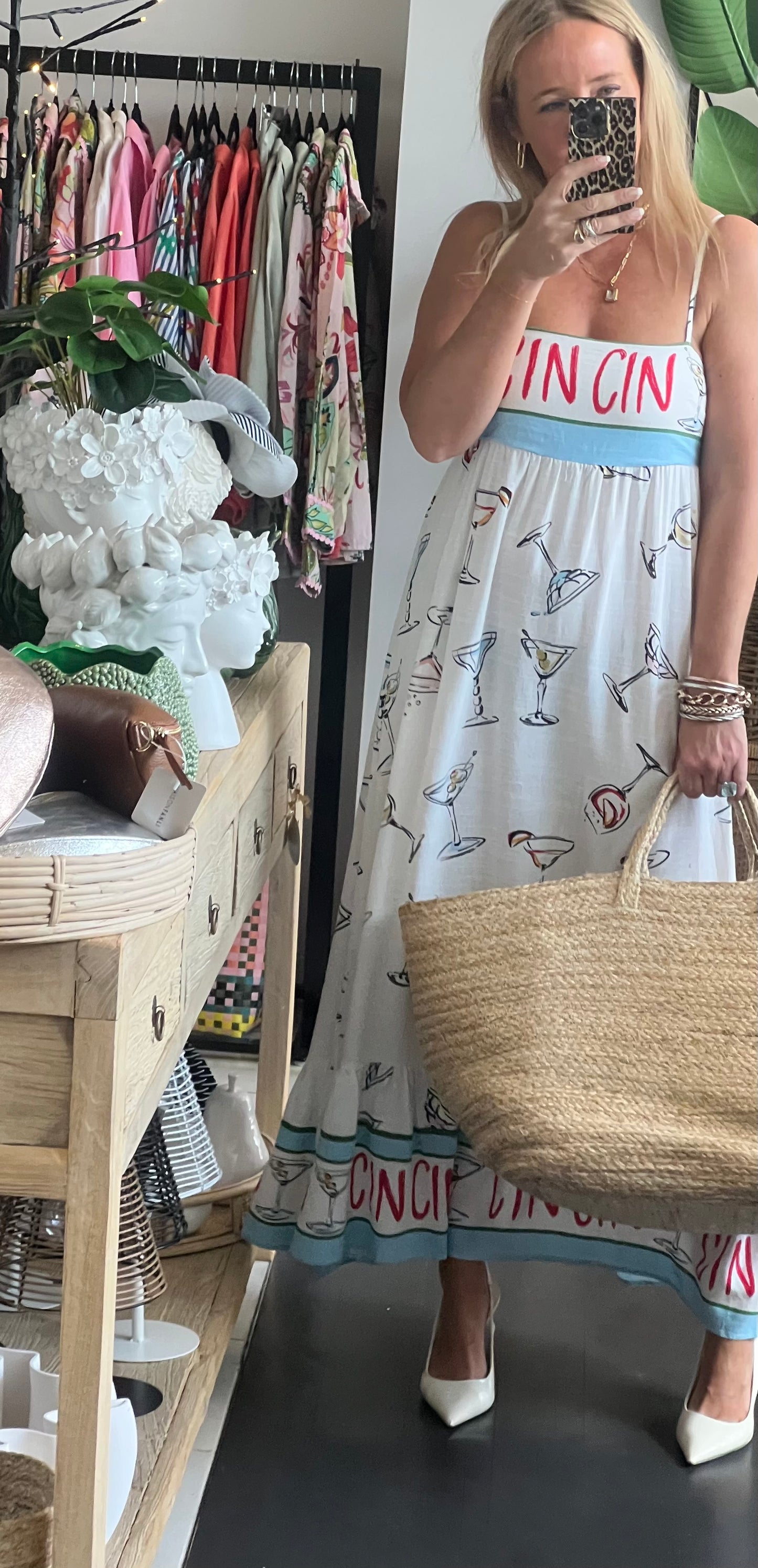 Cin Cin Maxi Strappy Dress