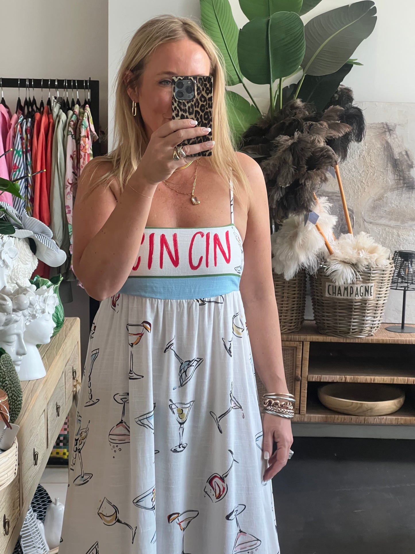 Cin Cin Maxi Strappy Dress