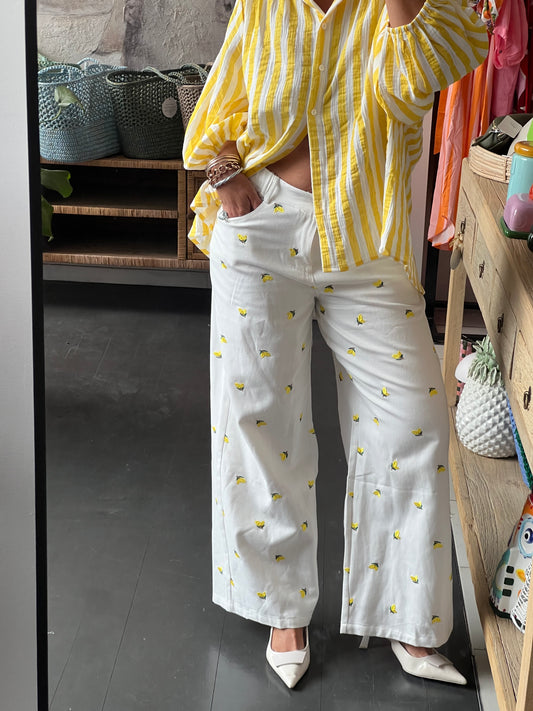 Lemon Jeans Pants