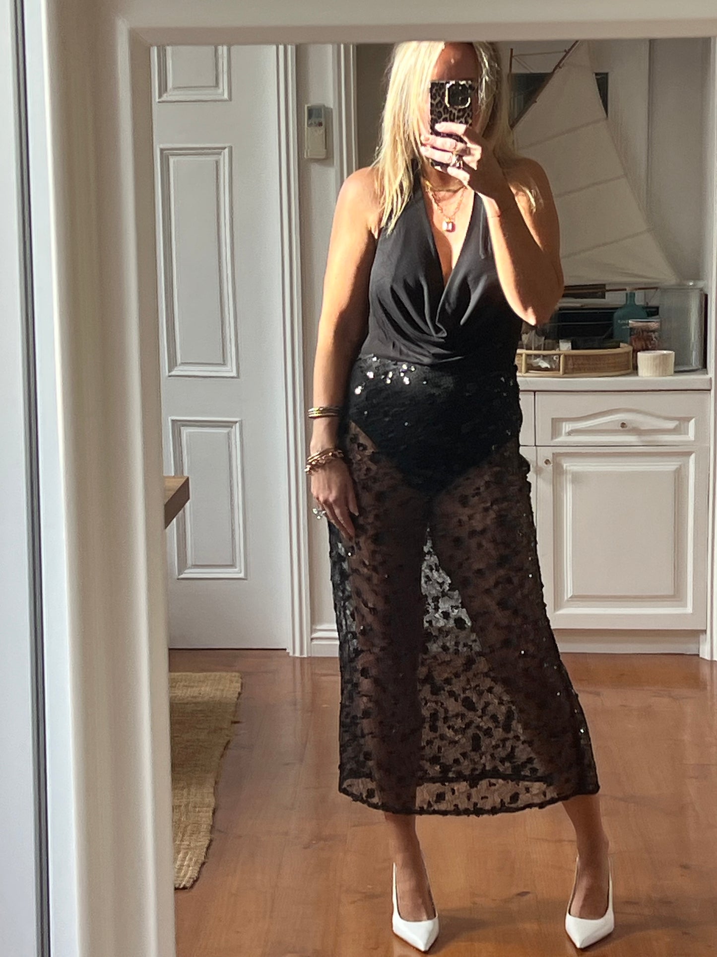 After Dark Sequin Skirt & Bodysuit