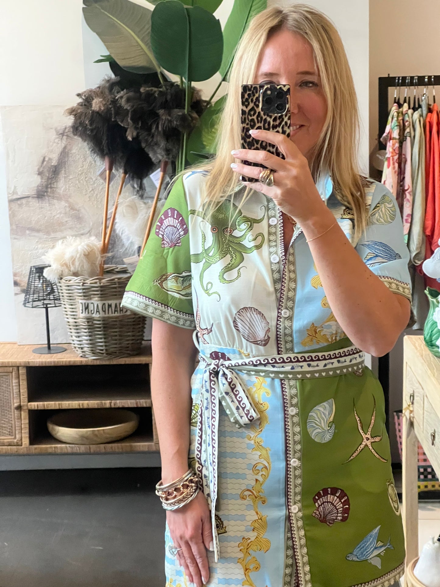 La Mer Mini Shirt Dress