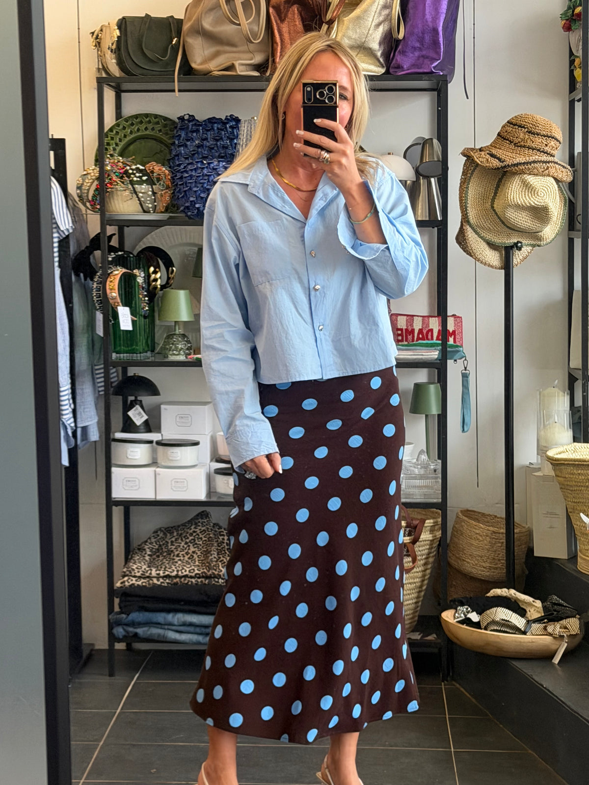 Polka Dot Skirt
