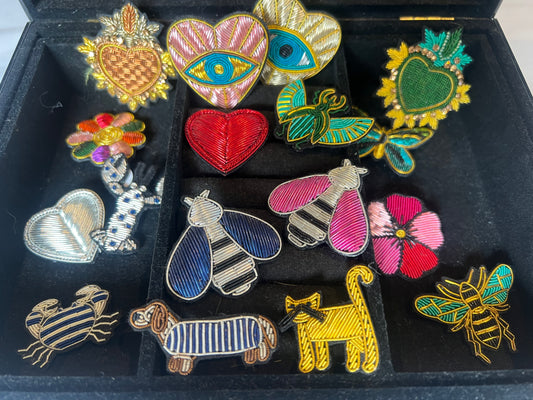 Parisian Brooches