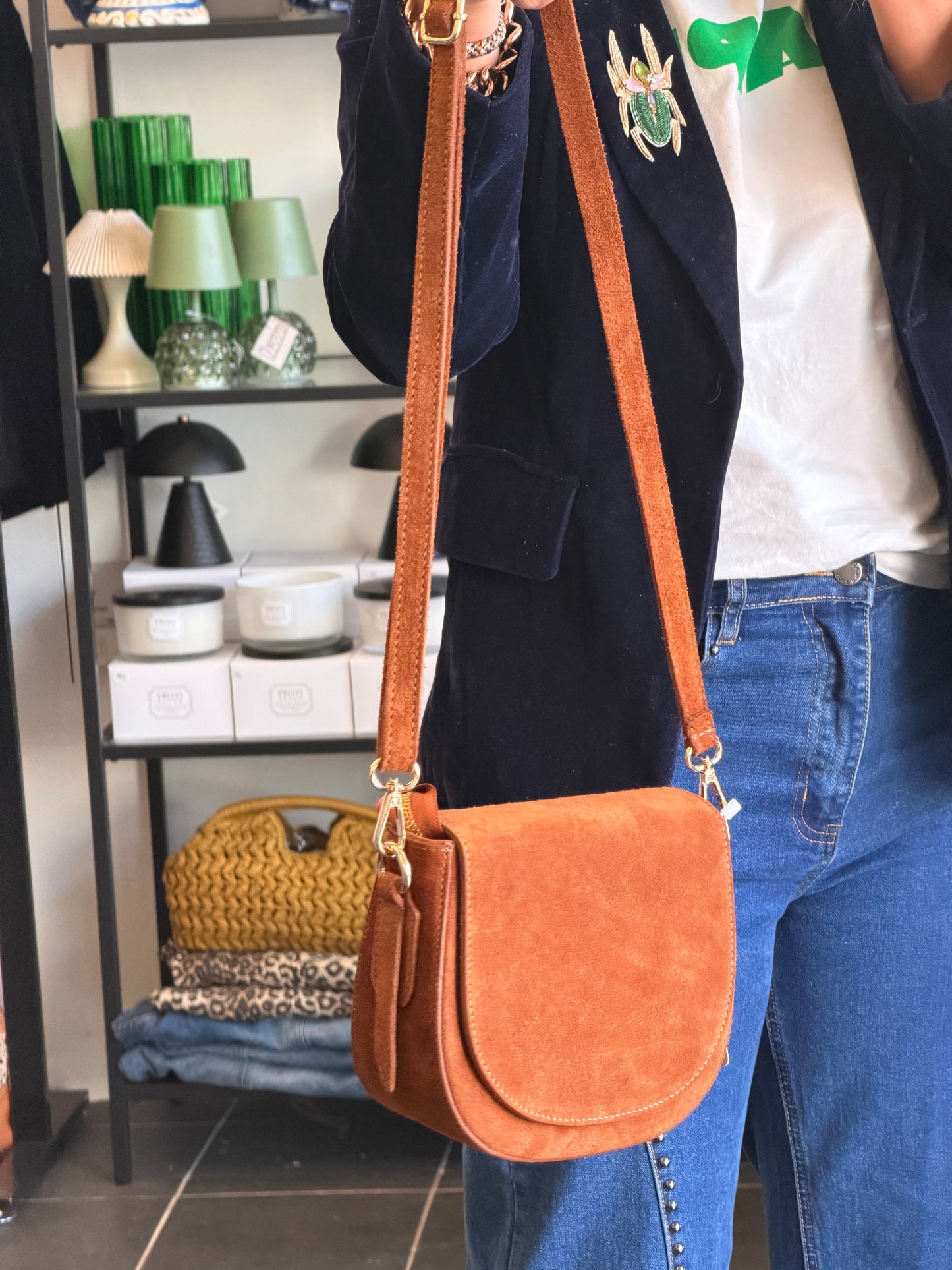 Maison FANLI Leather Gabrielle bag