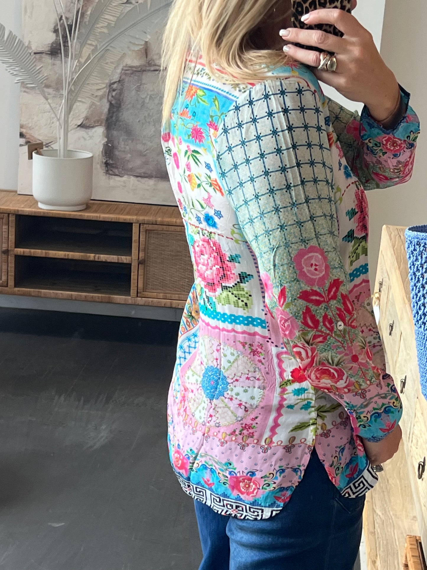 Slinky Resort Shirt - multi