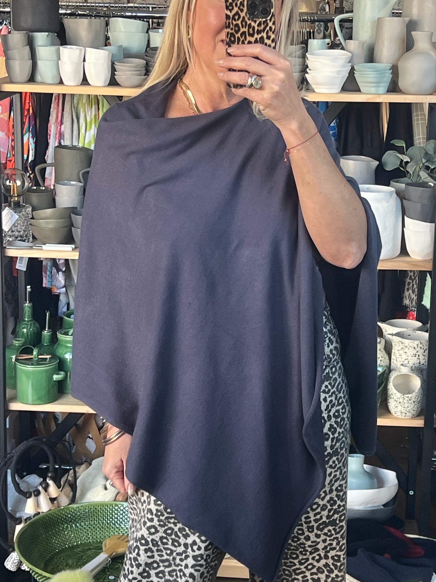 35 colours Travel Wrap Poncho- wool blend