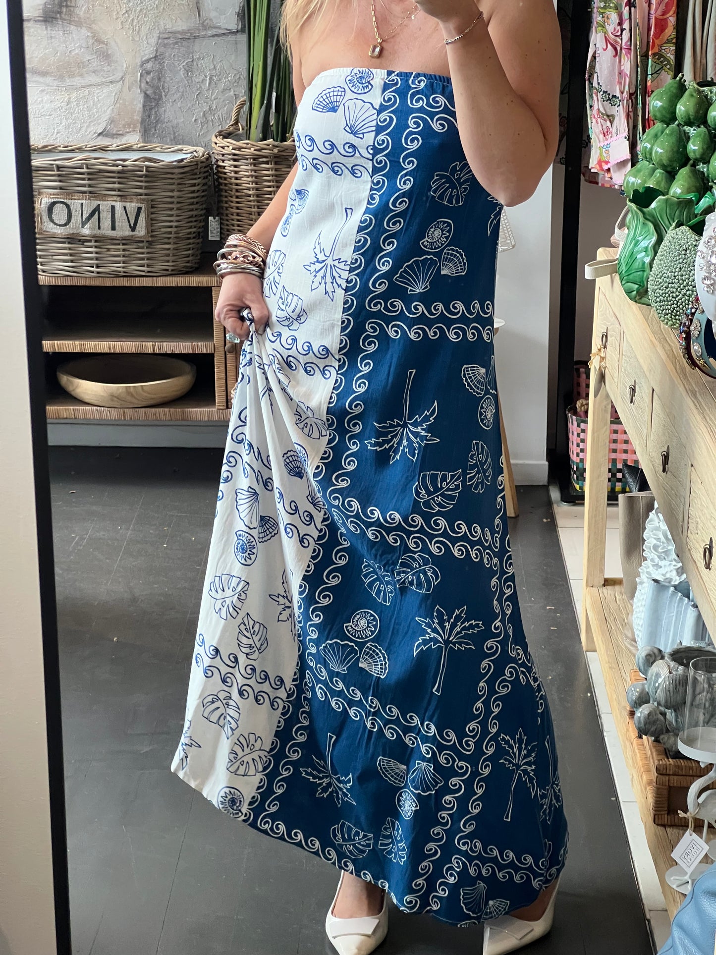 Noosa Convertible Strapless Maxi Dress