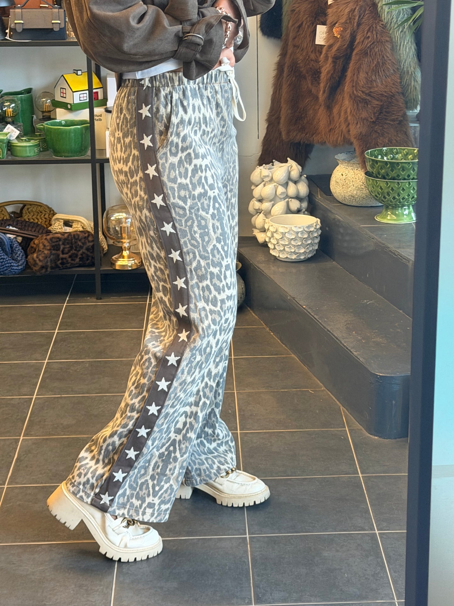 Leopard Stars pants
