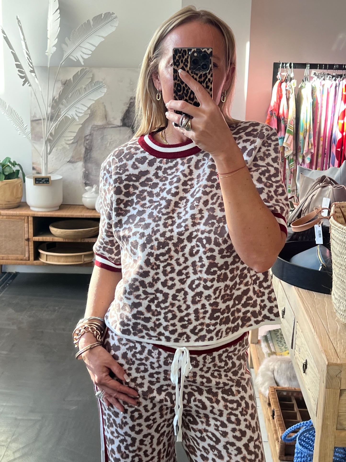 Luxe Leopard Knit Top