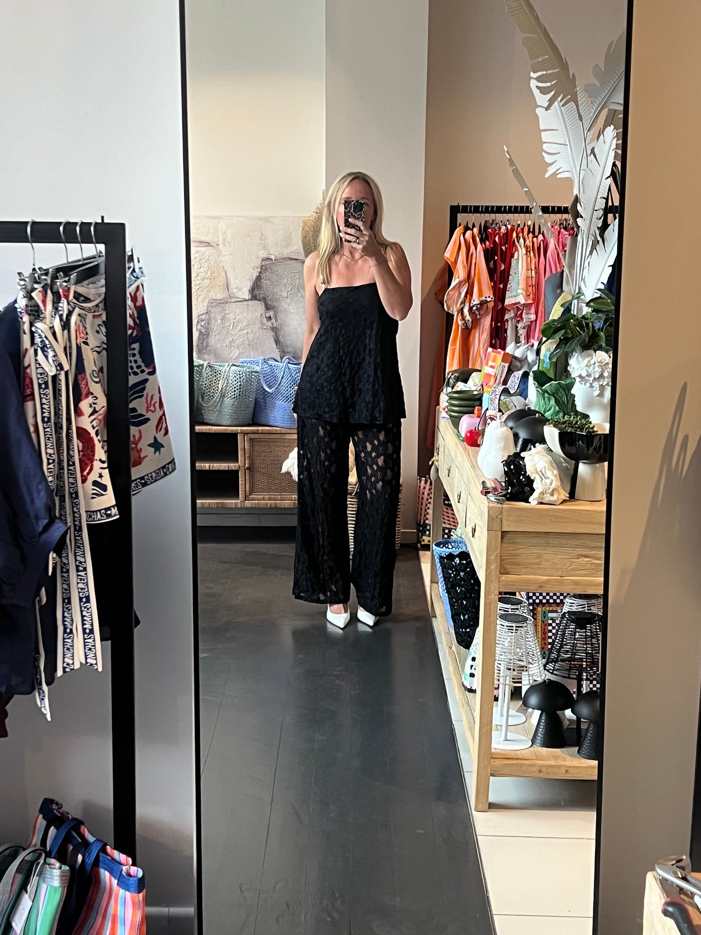 Lace Top & Pant 2 piece Set