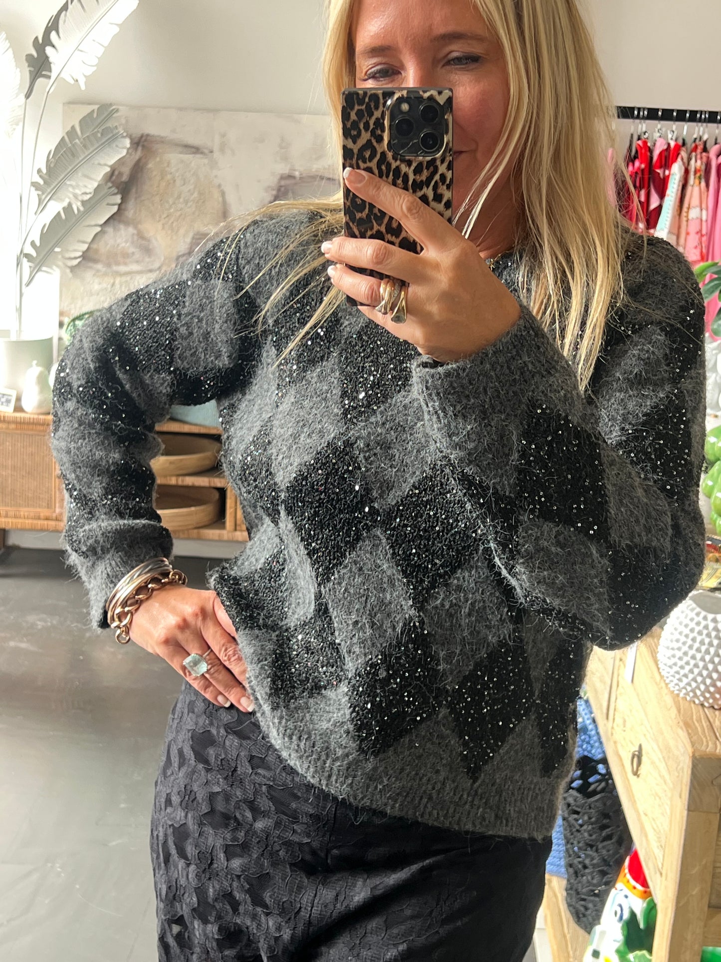 Sparkly Diamond Jumper