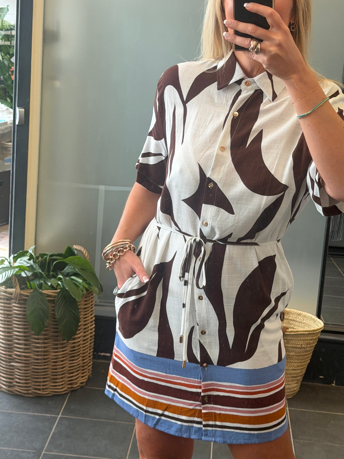 Linen Shirt Dress