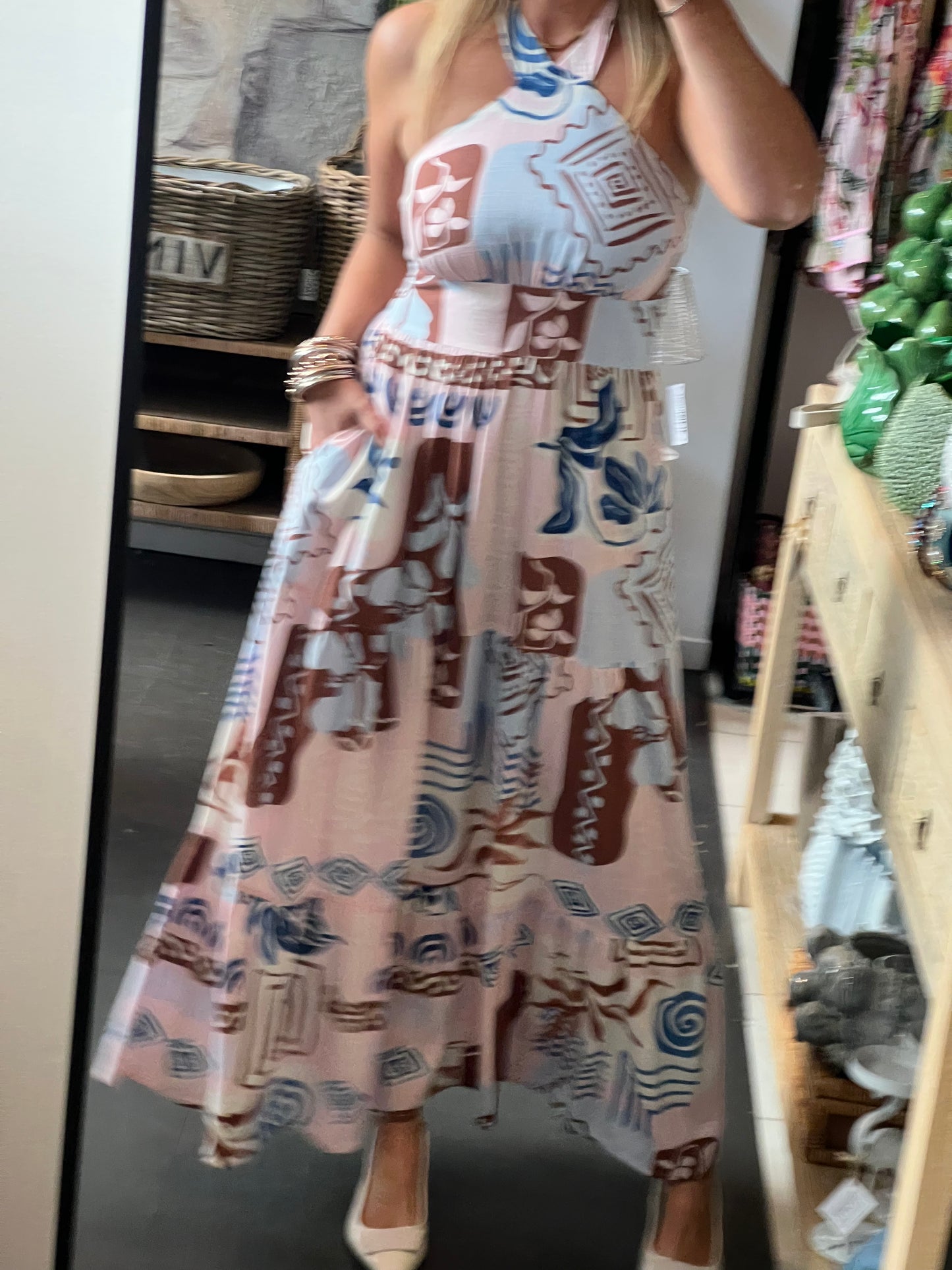 Halter Neck Day Dress