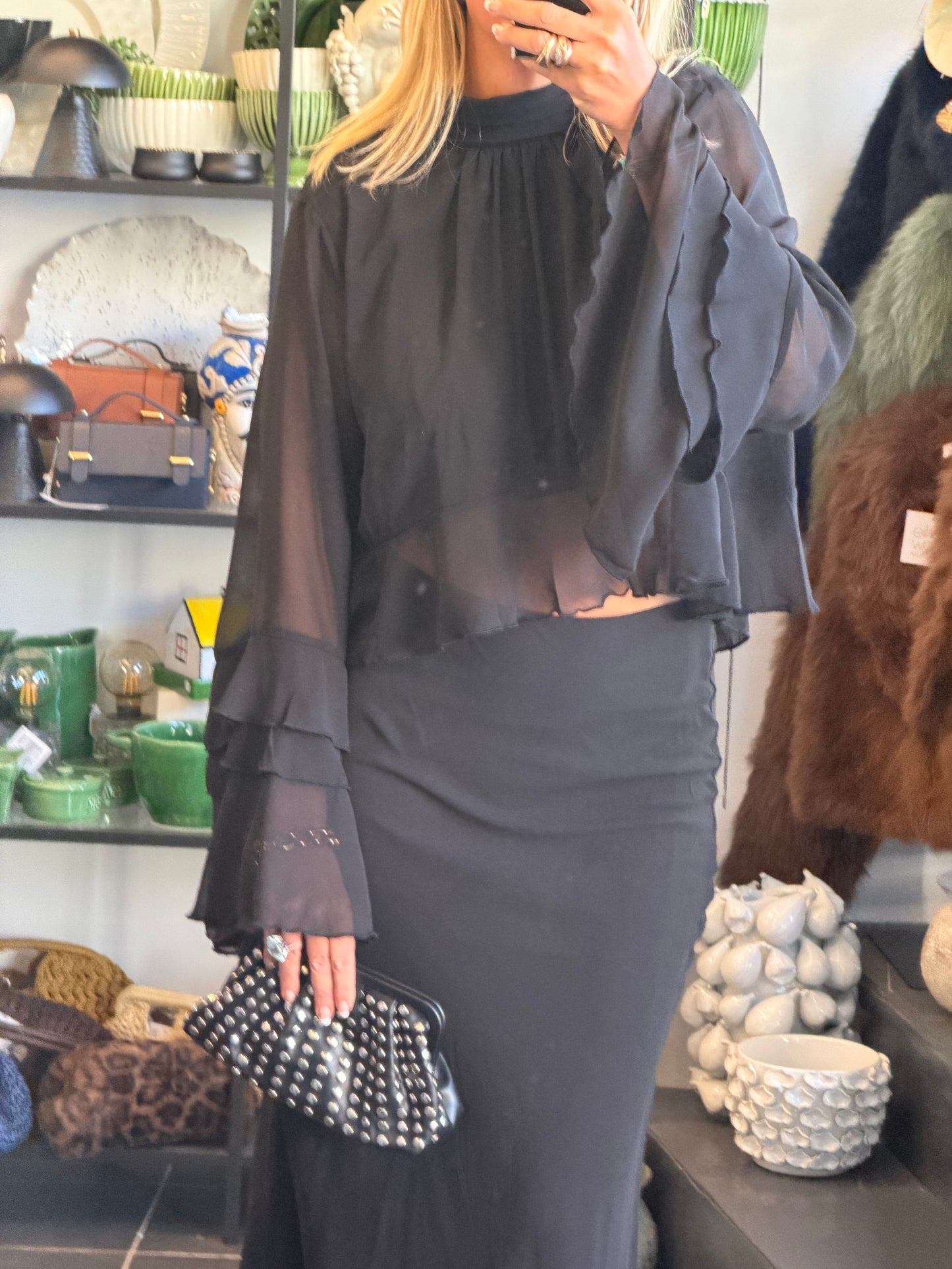 Floaty  Top and Skirt 2 piece Set