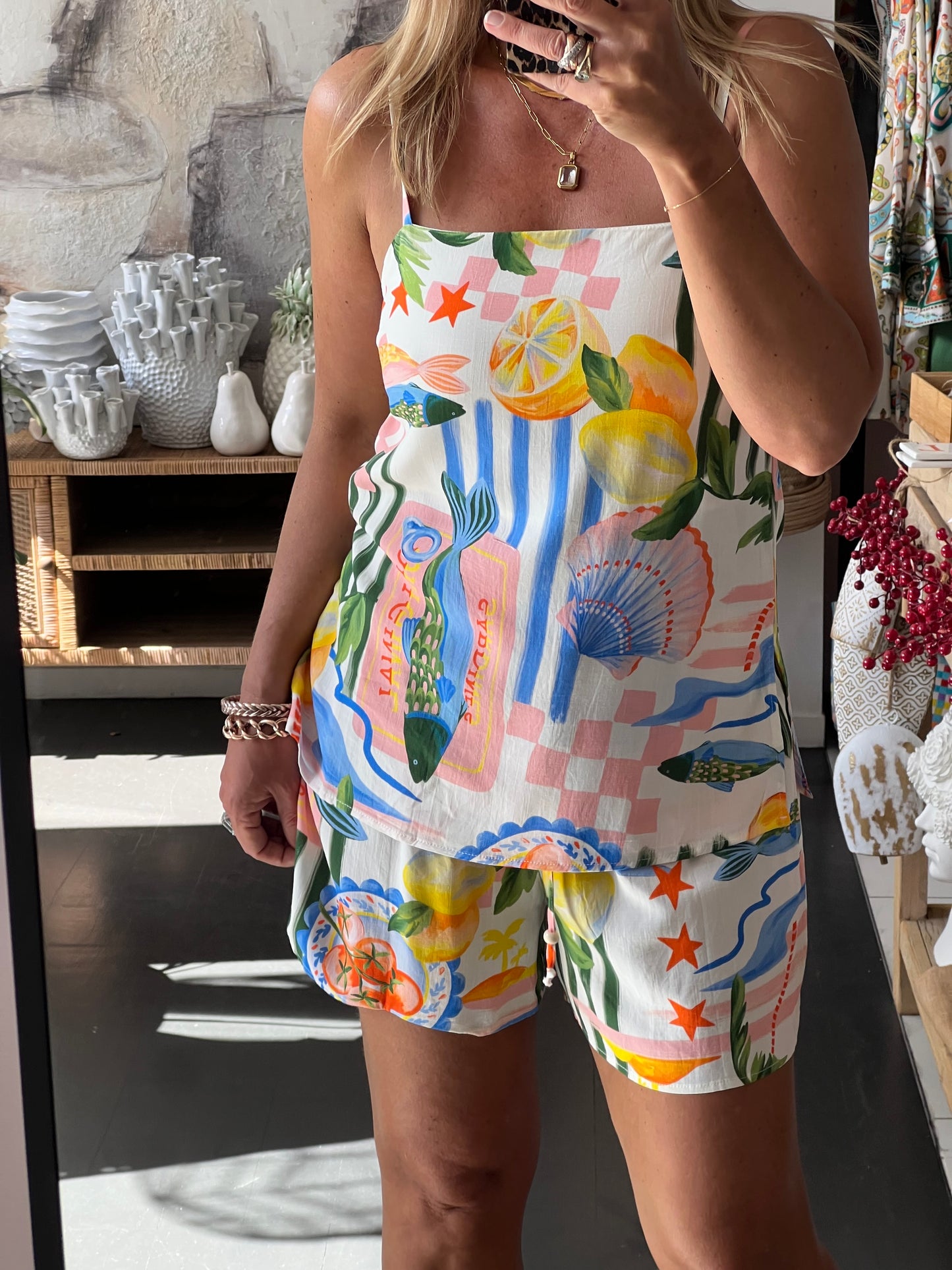 Cami Top & Shorts Set