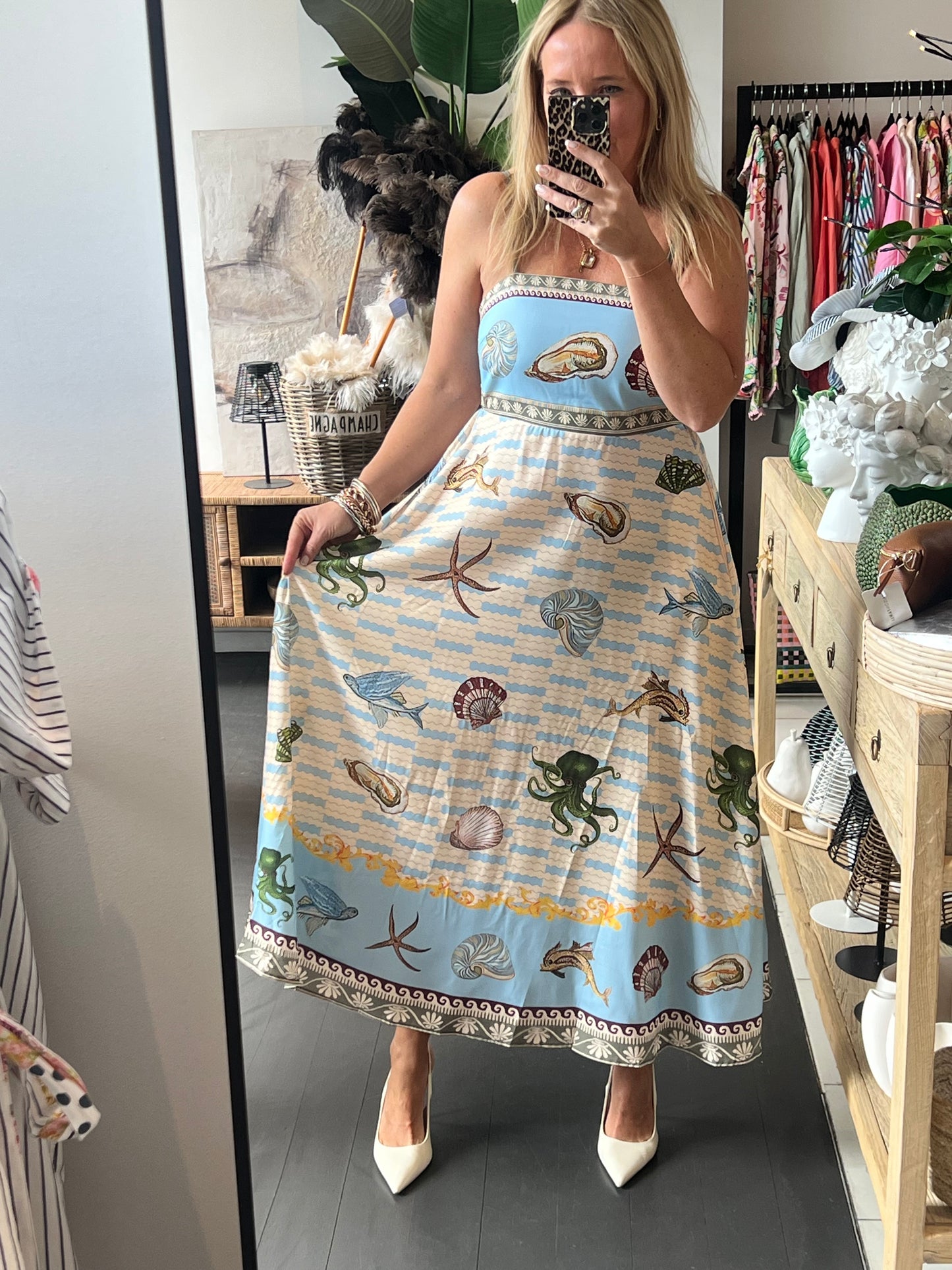 La Mer Maxi Strappy Dress