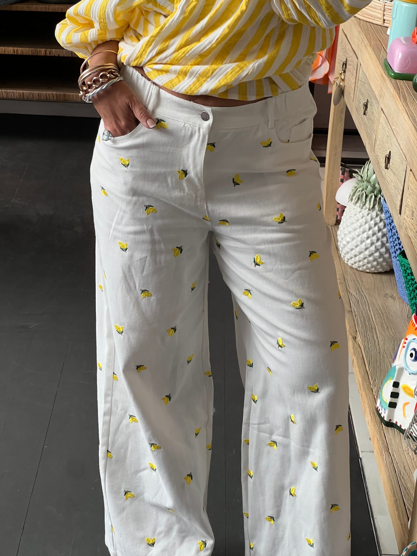 Lemon Jeans Pants