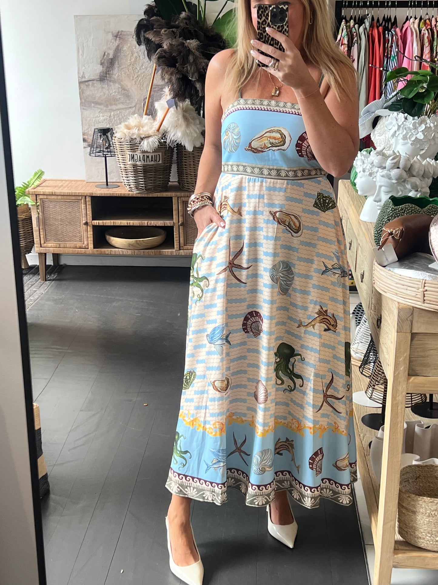 La Mer Maxi Strappy Dress