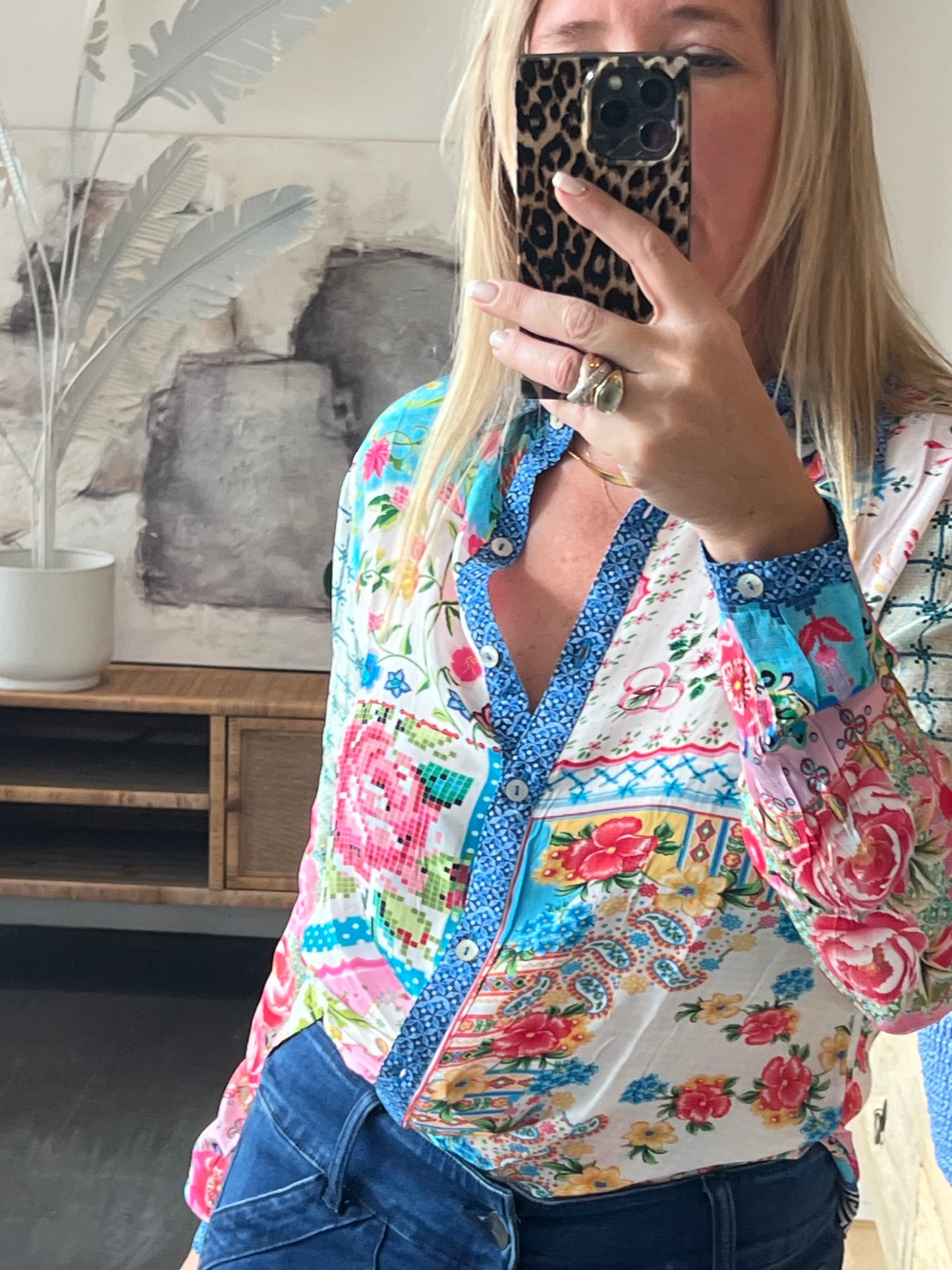 Slinky Resort Shirt - multi